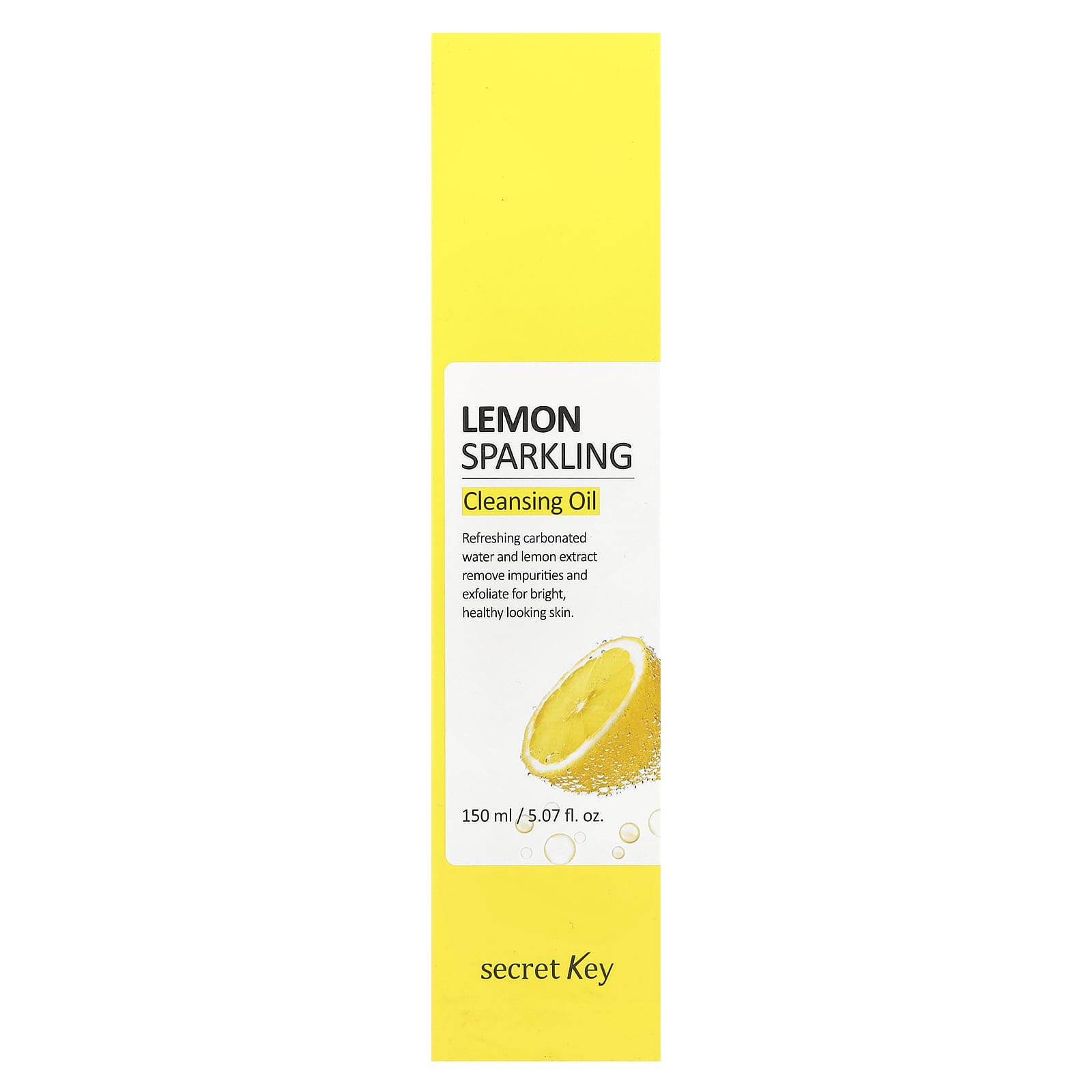 Secret Key, Lemon Sparkling Cleansing Oil,  5.07 fl oz (150 ml) - Image 2
