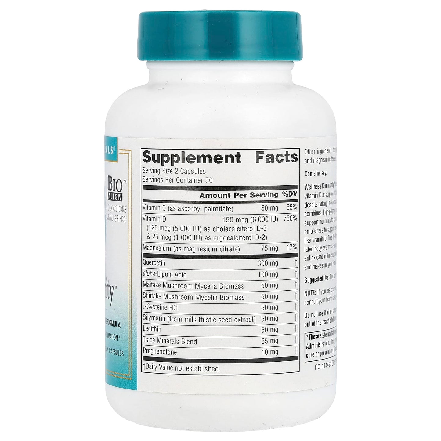 Source Naturals, Wellness D-mmunity™, 60 Vegetarian Capsules - Image 2
