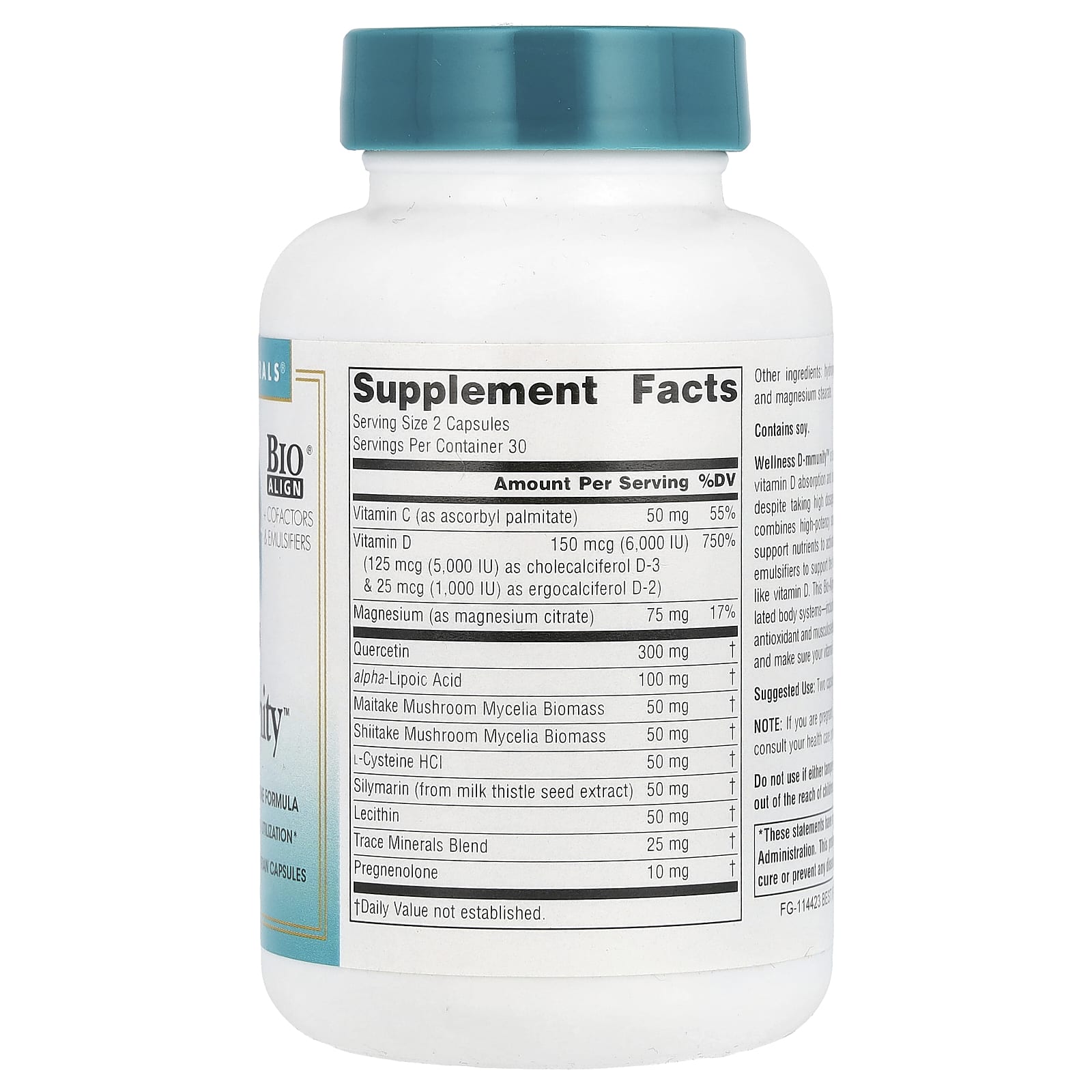 Source Naturals, Wellness D-mmunity™, 60 Vegetarian Capsules - Image 2