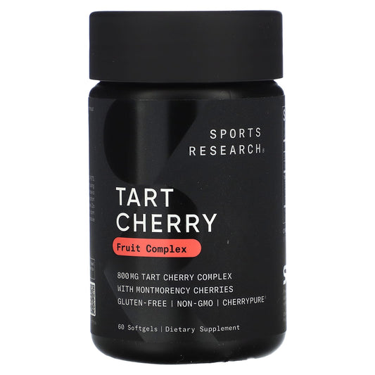 Sports Research, Tart Cherry Fruit Complex, 60 Softgels - Image 1