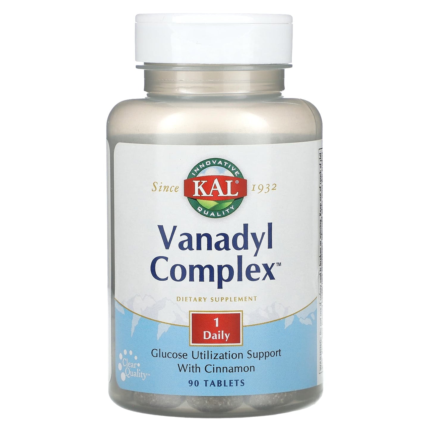 KAL, Vanadyl Complex, 90 Tablets - Image 1