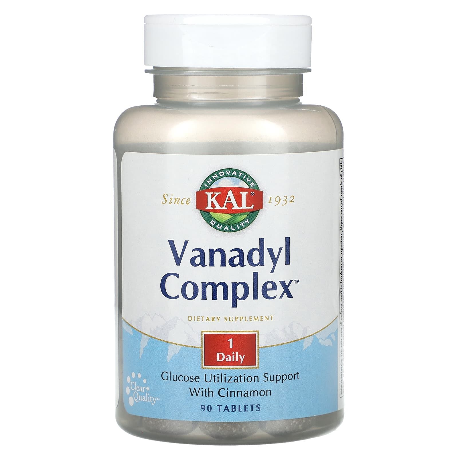 KAL, Vanadyl Complex, 90 Tablets - Image 1