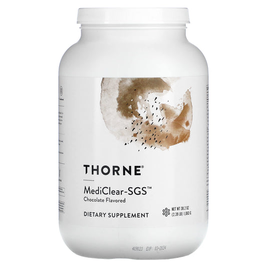 Thorne, MediClear-SGS, Chocolate, 38.2 oz (1,082 g) - Image 1