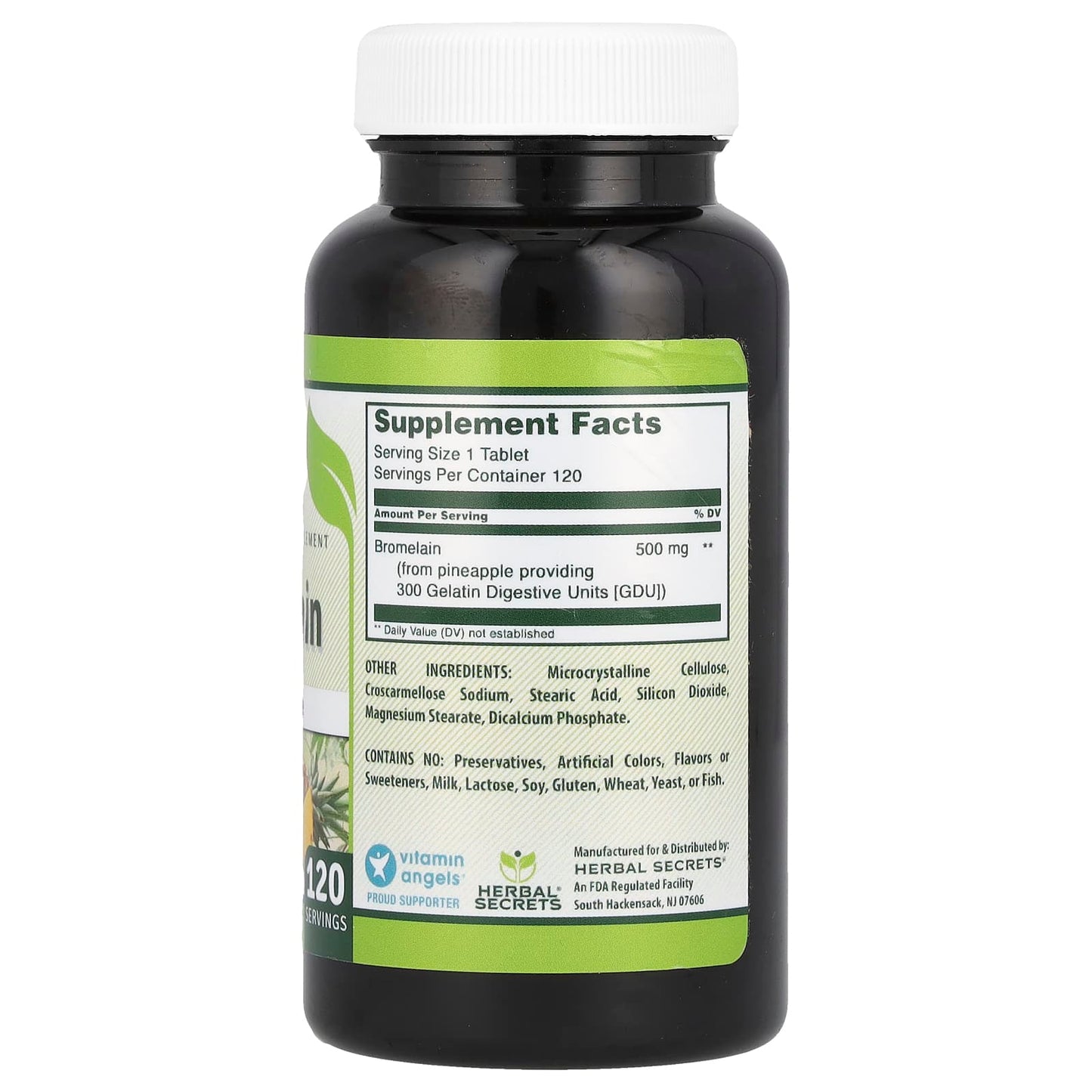 Bromelain Supplement, 500mg, Natural Enzyme for Digestive Health - Image 2