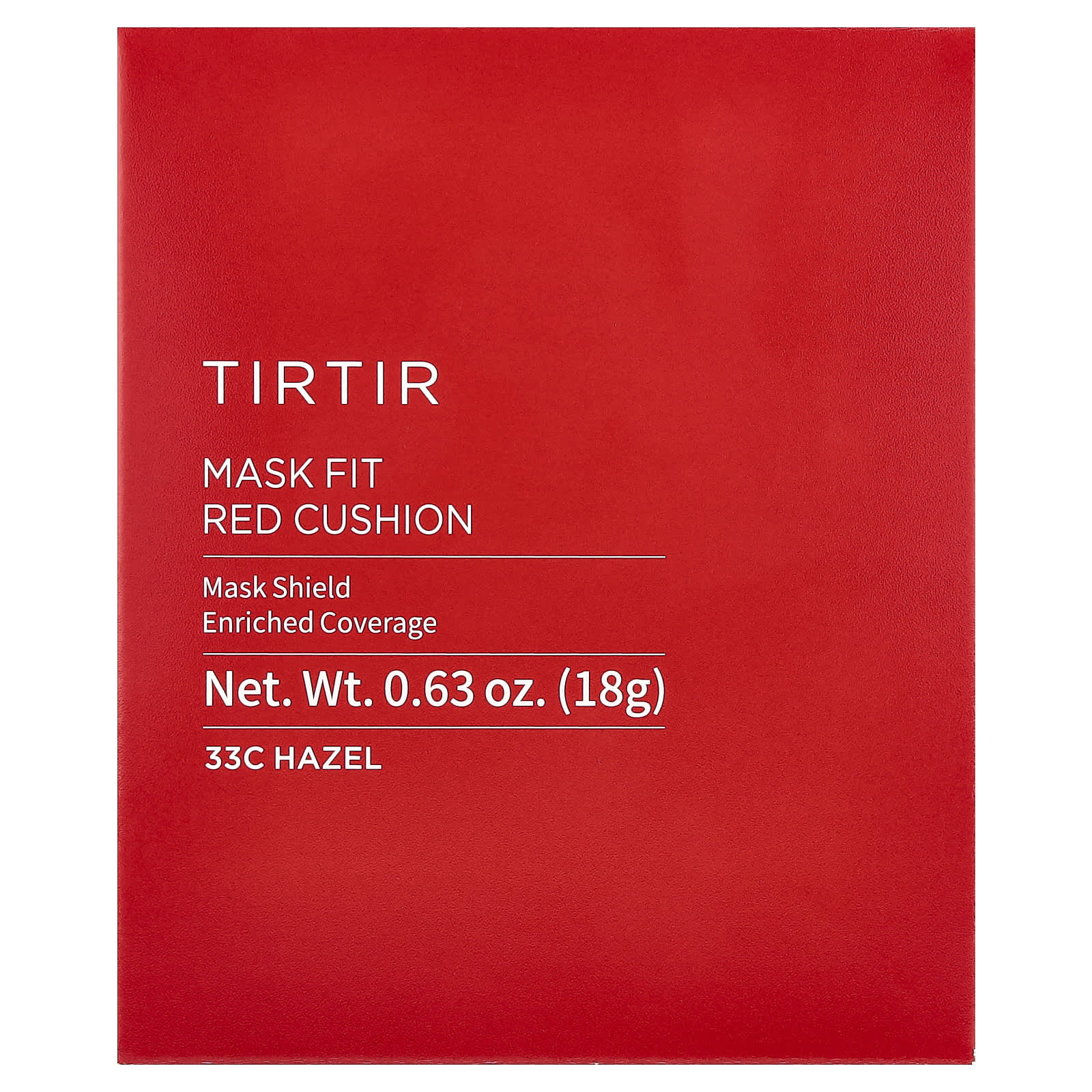 TIRTIR, Mask Fit Red Cushion, 33C Hazel, 0.63 oz (18 g) - Image 2
