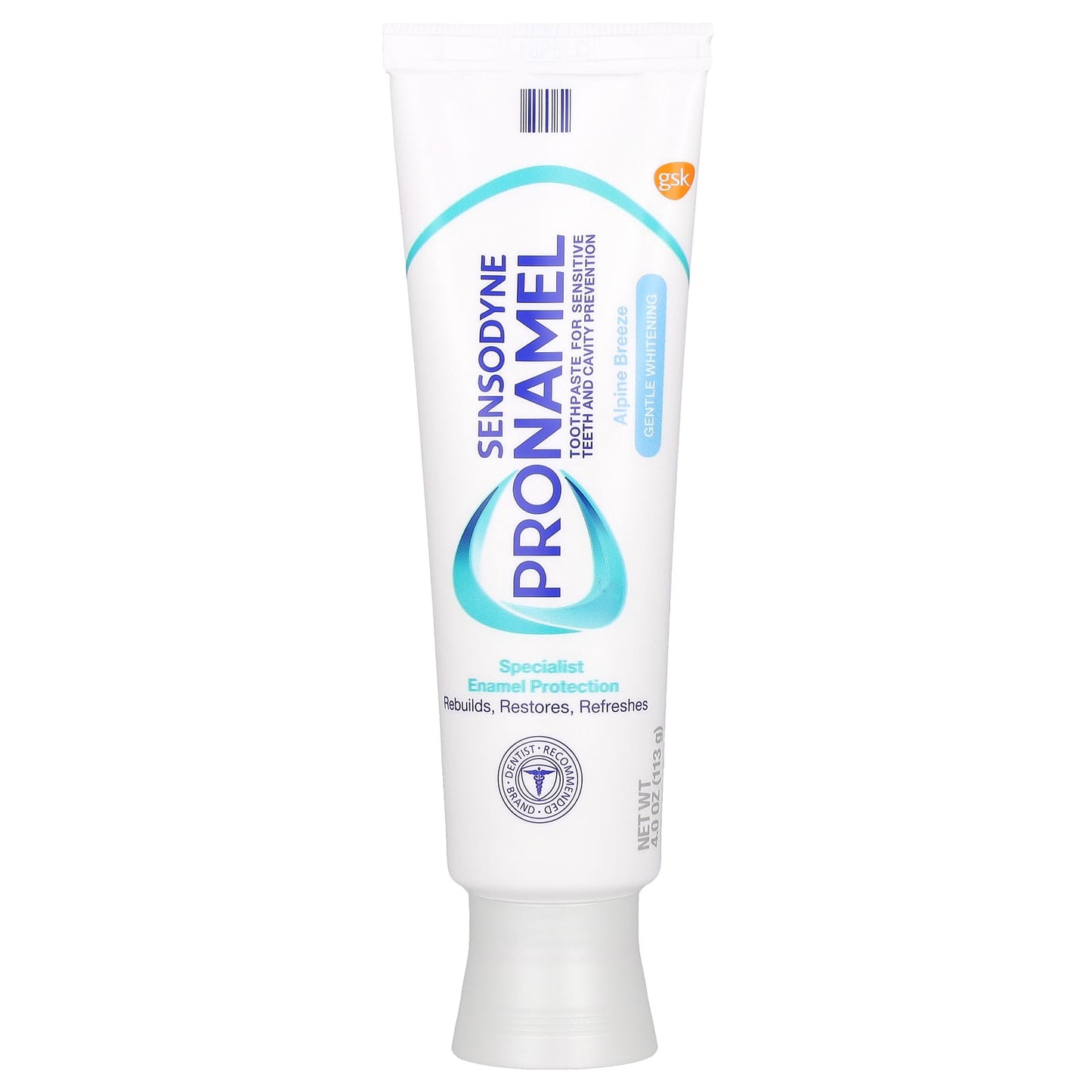Sensodyne, ProNamel, Gentle Whitening Toothpaste, Alpine Breeze, 4 oz (113 g) - Image 1