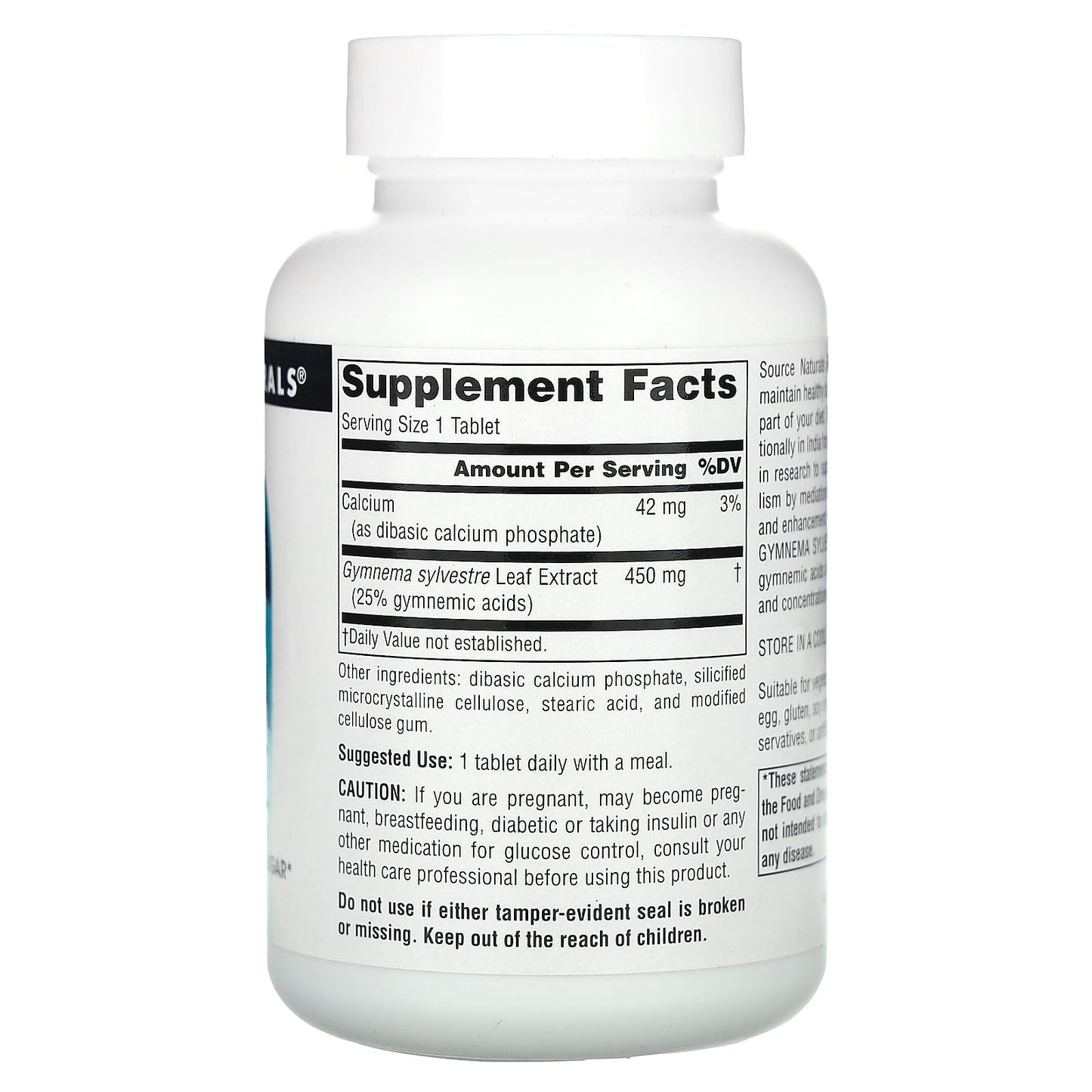 Source Naturals, Gymnema Sylvestre, 120 Tablets - Image 2