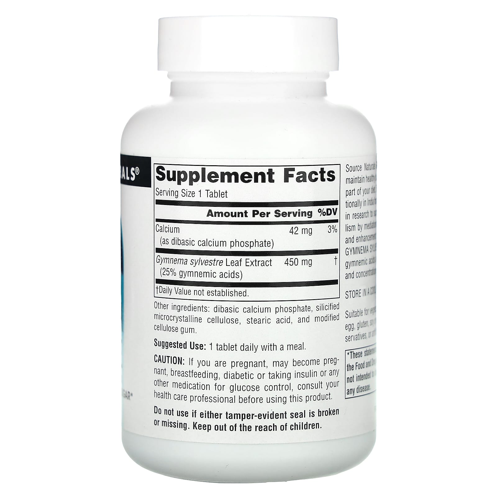 Source Naturals, Gymnema Sylvestre, 120 Tablets - Image 2
