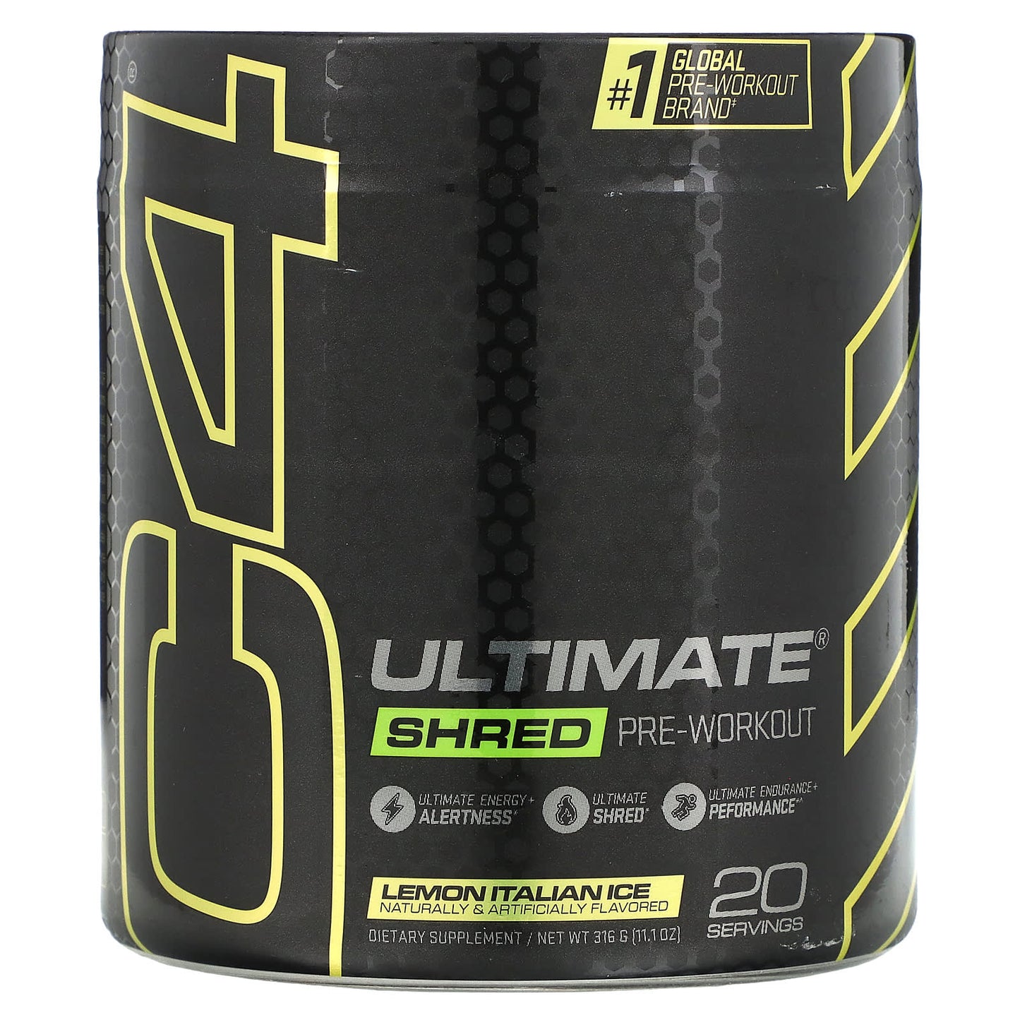 C4 Ultimate Shred Pre-Workout for Energy & Fat Burning - Image 1
