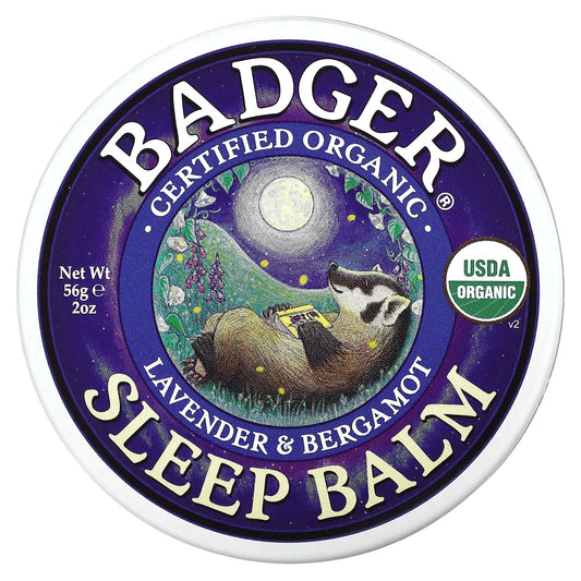 Badger USDA Organic Sleep Balm for Restful Nights - Image 1