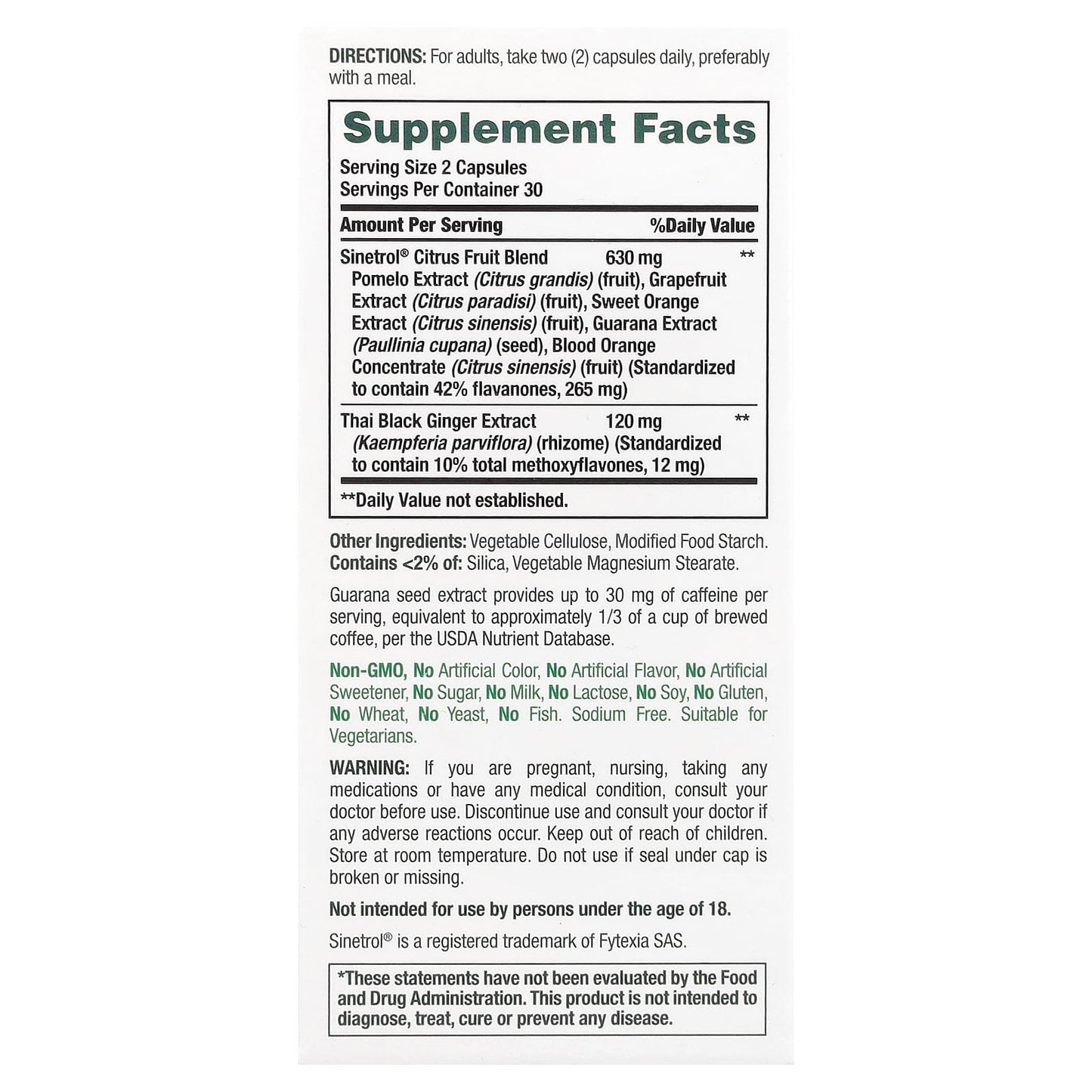 Nature's Bounty, Advanced Metabolism Booster, 60 Capsules - Image 2