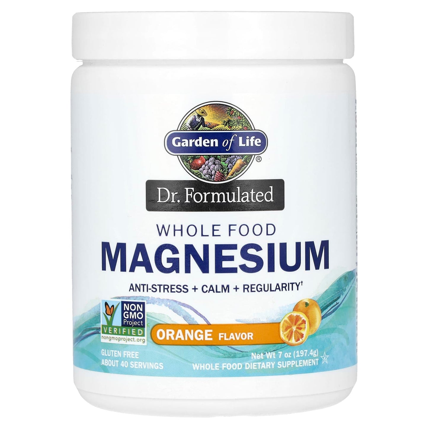 Whole Food Magnesium by Garden of Life - Relax & Sleep Better - Image 1