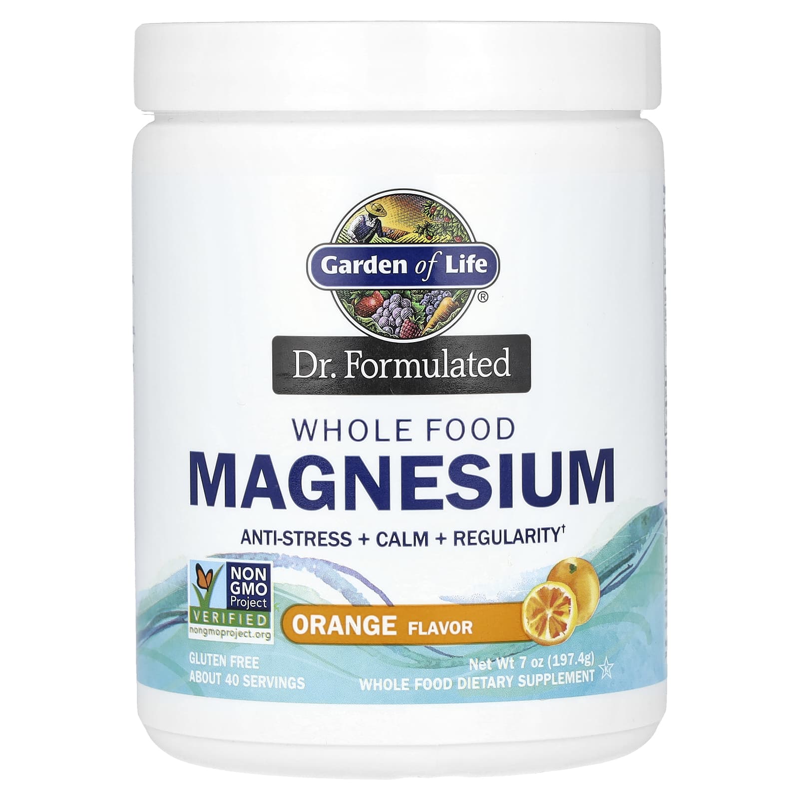 Whole Food Magnesium by Garden of Life - Relax & Sleep Better - Image 1