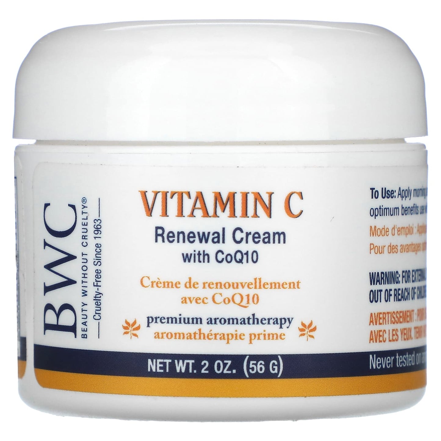 Vitamin C Renewal Cream with CoQ10 - Cruelty-Free & Vegan - Image 1