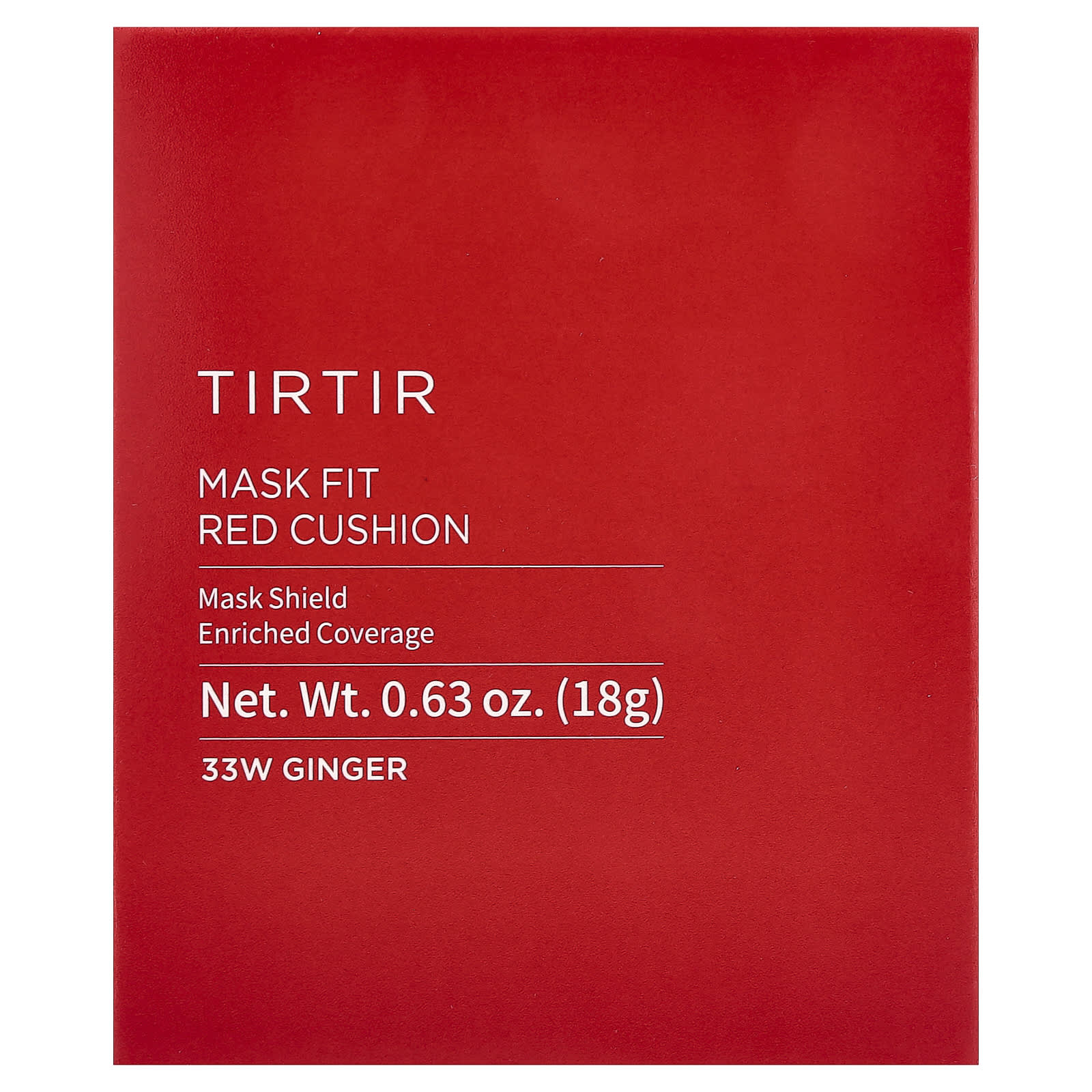 TIRTIR, Mask Fit Red Cushion, 33W Ginger, 0.63 oz (18 g) - Image 2