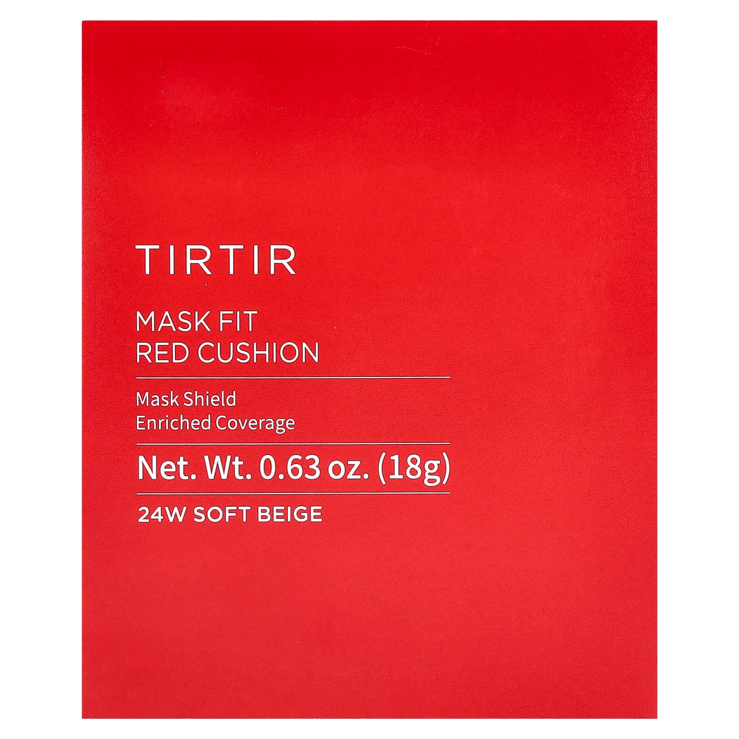 TIRTIR, Mask Fit Red Cushion, 24W Soft Beige , 0.63 oz (18 g) - Image 2