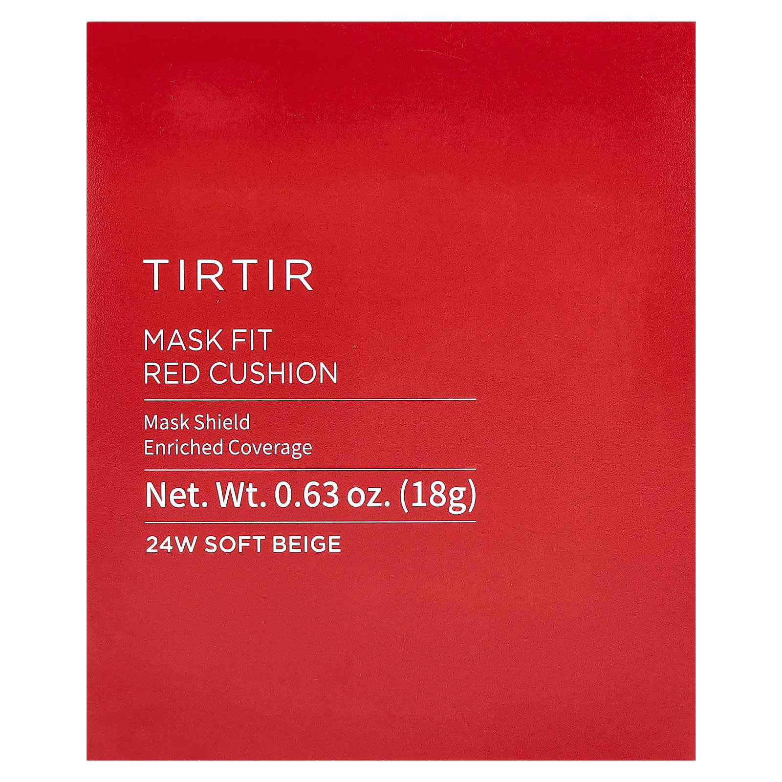 TIRTIR, Mask Fit Red Cushion, 24W Soft Beige , 0.63 oz (18 g) - Image 2
