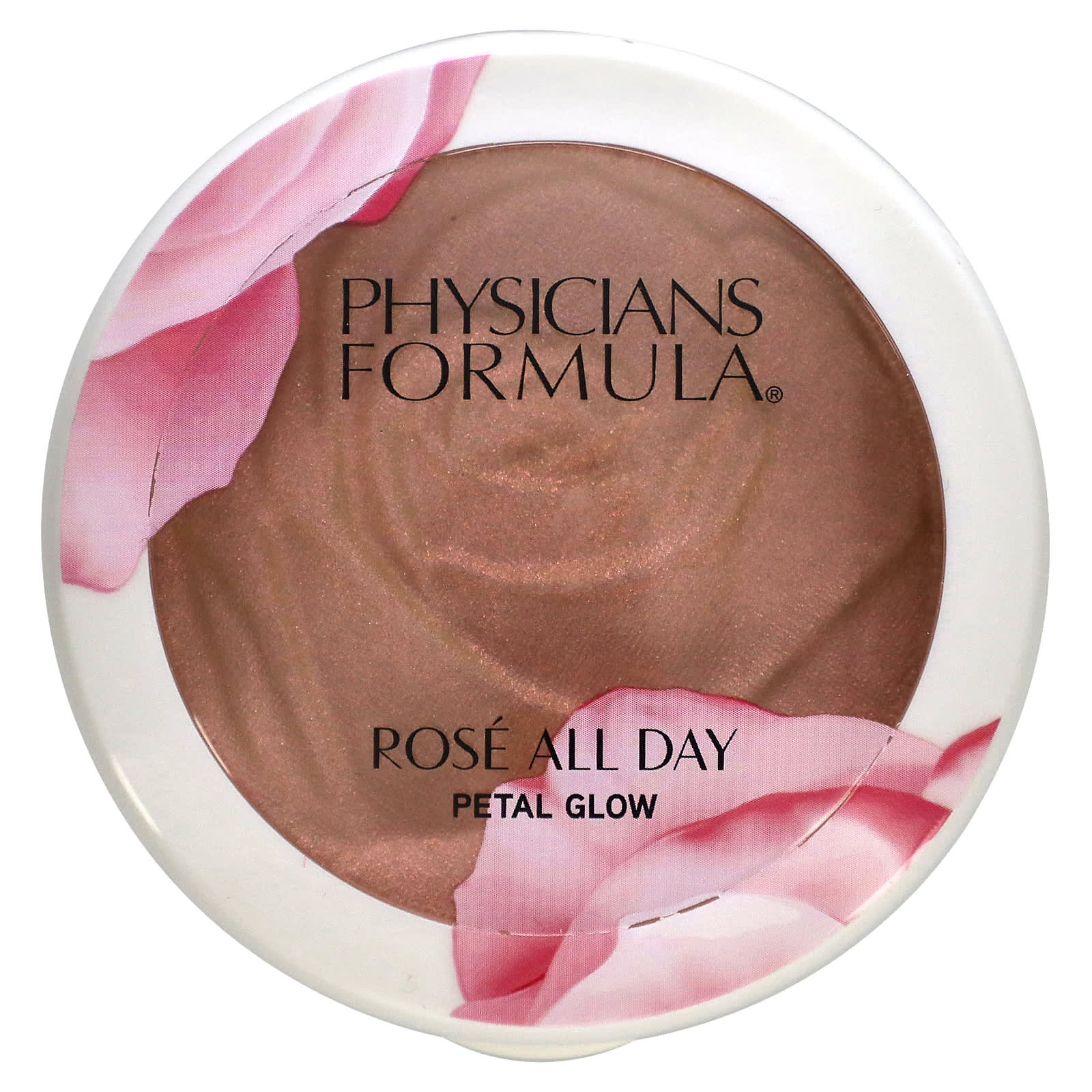 Physicians Formula, Rosé All Day Petal Glow, Multi Use Highlighter, PF11122 Soft Petal, 0.32 oz (9.2 g) - Image 1