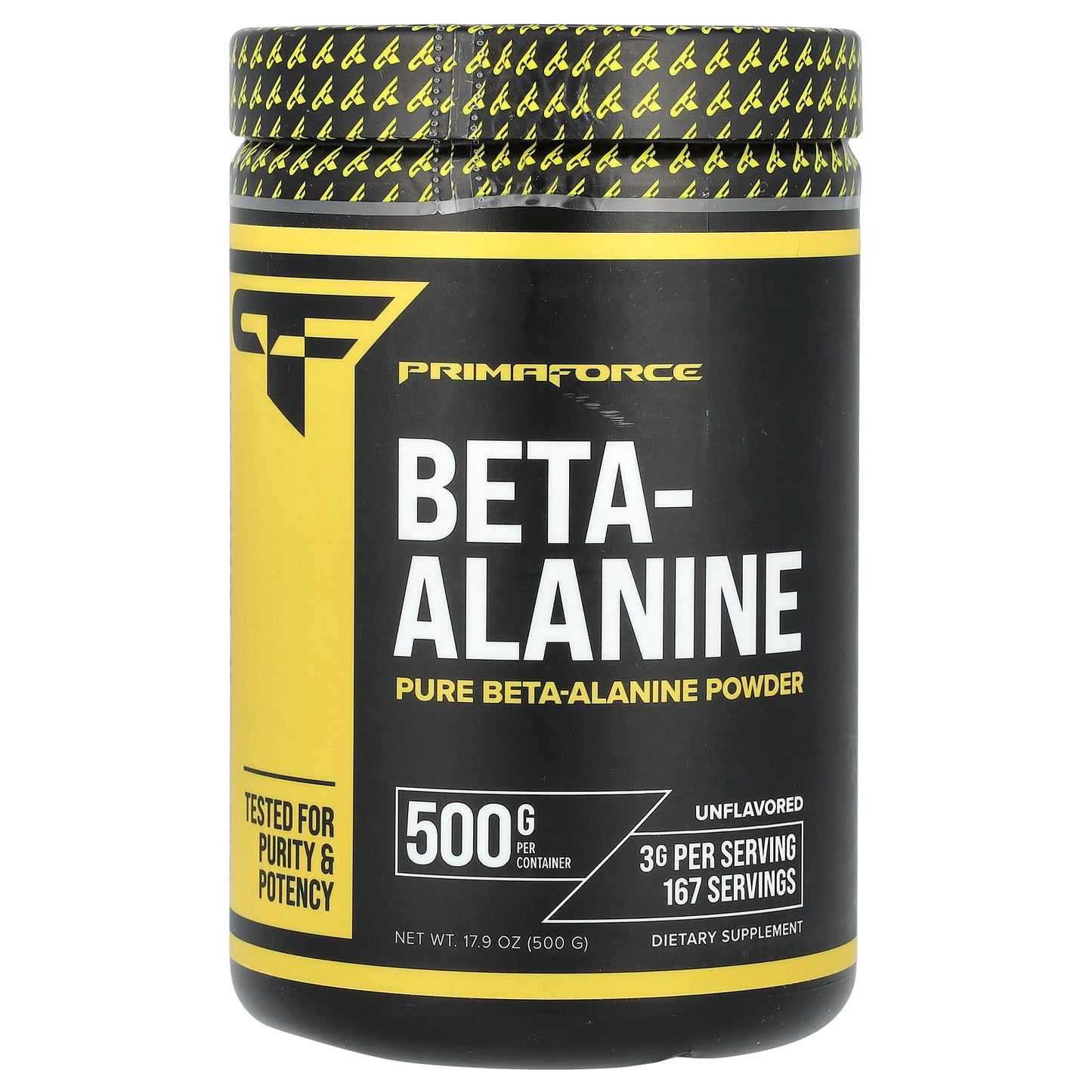 Primaforce, Beta-Alanine, Unflavored, 17.9 oz (500 g) - Image 1