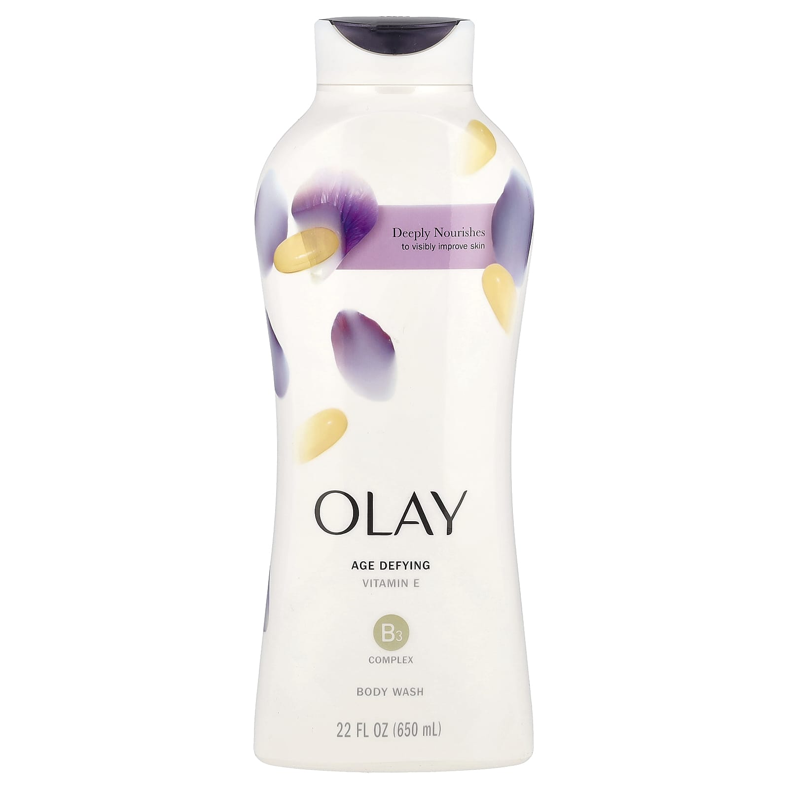 Olay, Age Defying Body Wash, 22 fl oz (650 ml) - Image 1