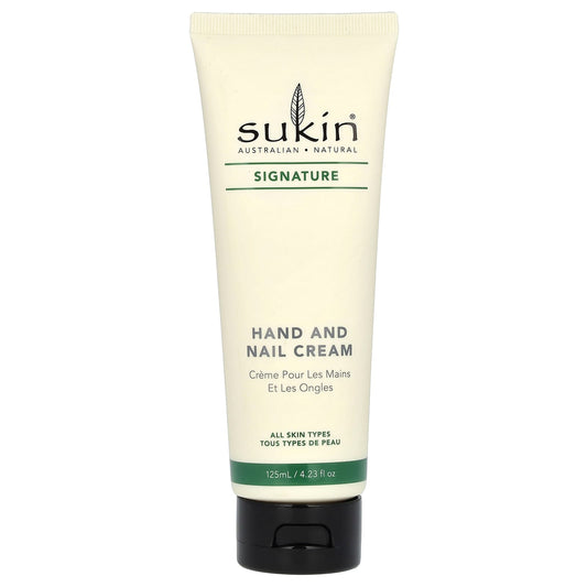 Sukin, Signature, Hand and Nail Cream, 4.23 fl oz (125 ml) - Image 1