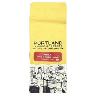 Dark Roast Organic Coffee, Portland Coffee Roasters, 12 oz