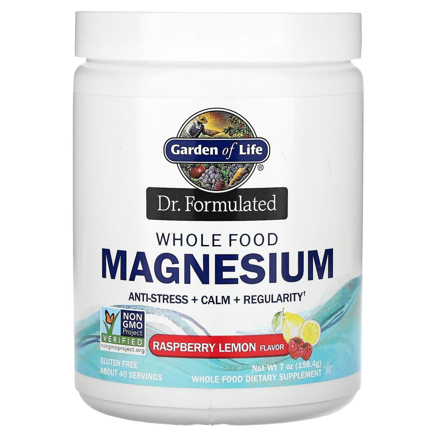 Garden of Life Whole Food Magnesium Powder - Calm, Relax, and Sleep Better - Image 1