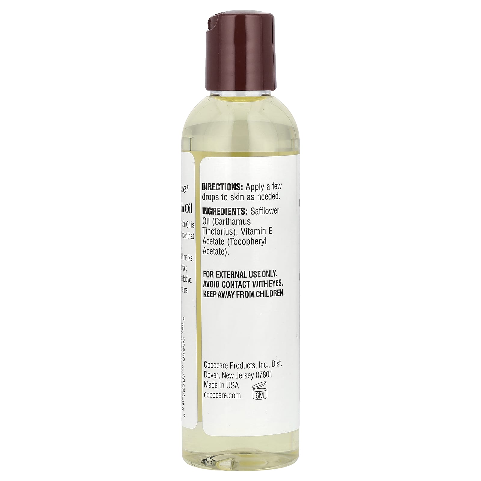 Vitamin E Skin Oil by Cococare - Fragrance Free, 10,000 I.U. (118 ml) - Image 2