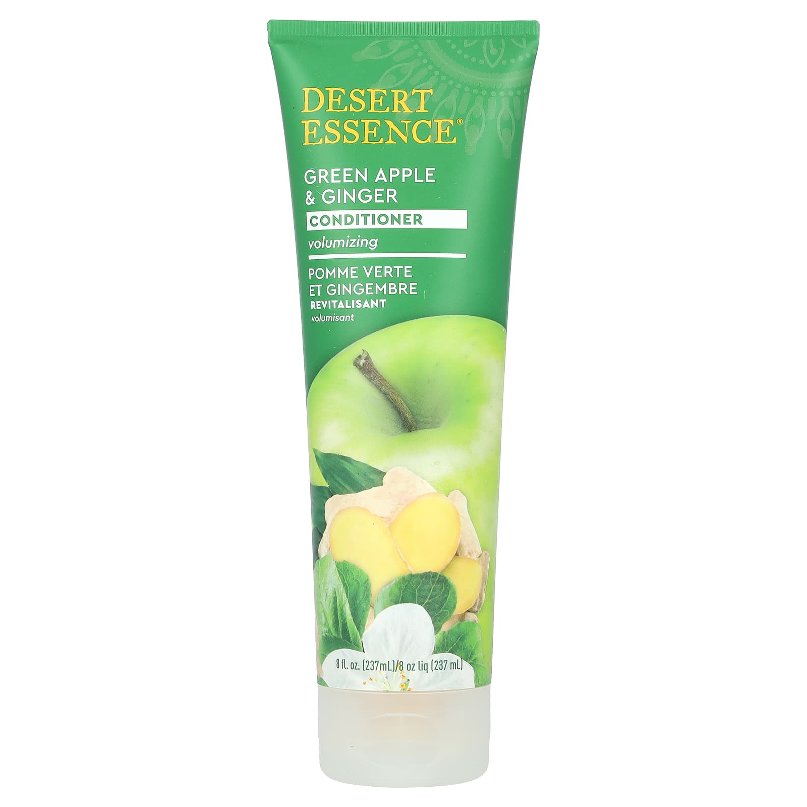 Desert Essence Volumizing Conditioner: Green Apple & Ginger for Fuller Hair - Image 1