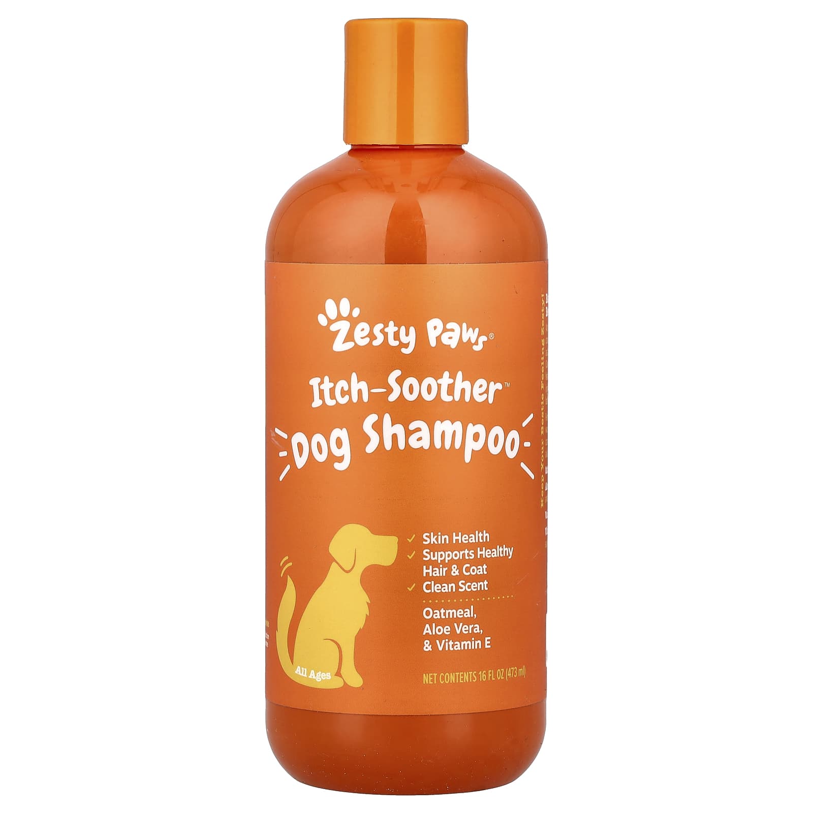 Zesty Paws, Itch-Soother™ Dog Shampoo, All Ages, Clean , 16 fl oz (473 ml) - Image 1