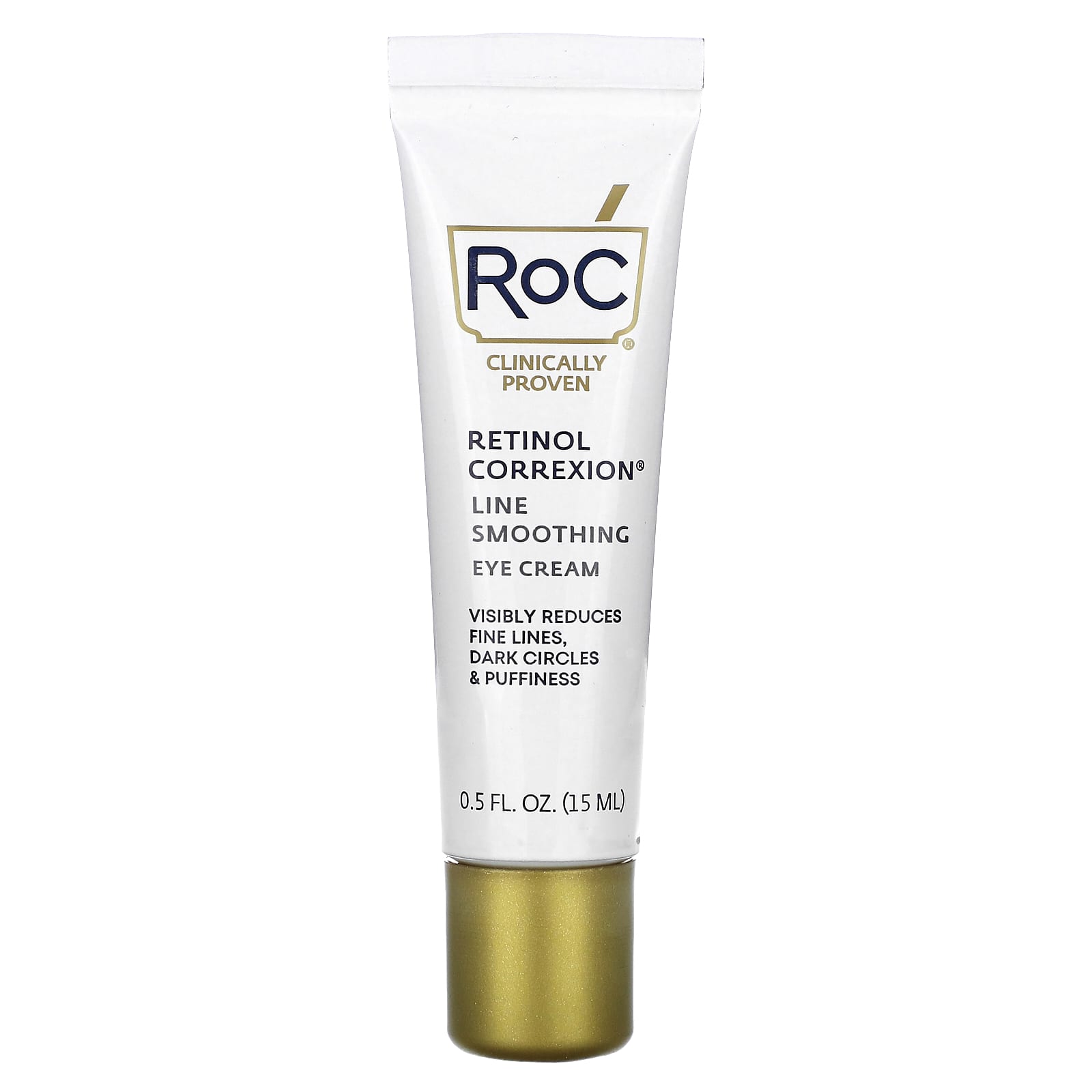 RoC, Retinol Correxion, Line Smoothing Eye Cream, 0.5 fl oz (15 ml) - Image 1