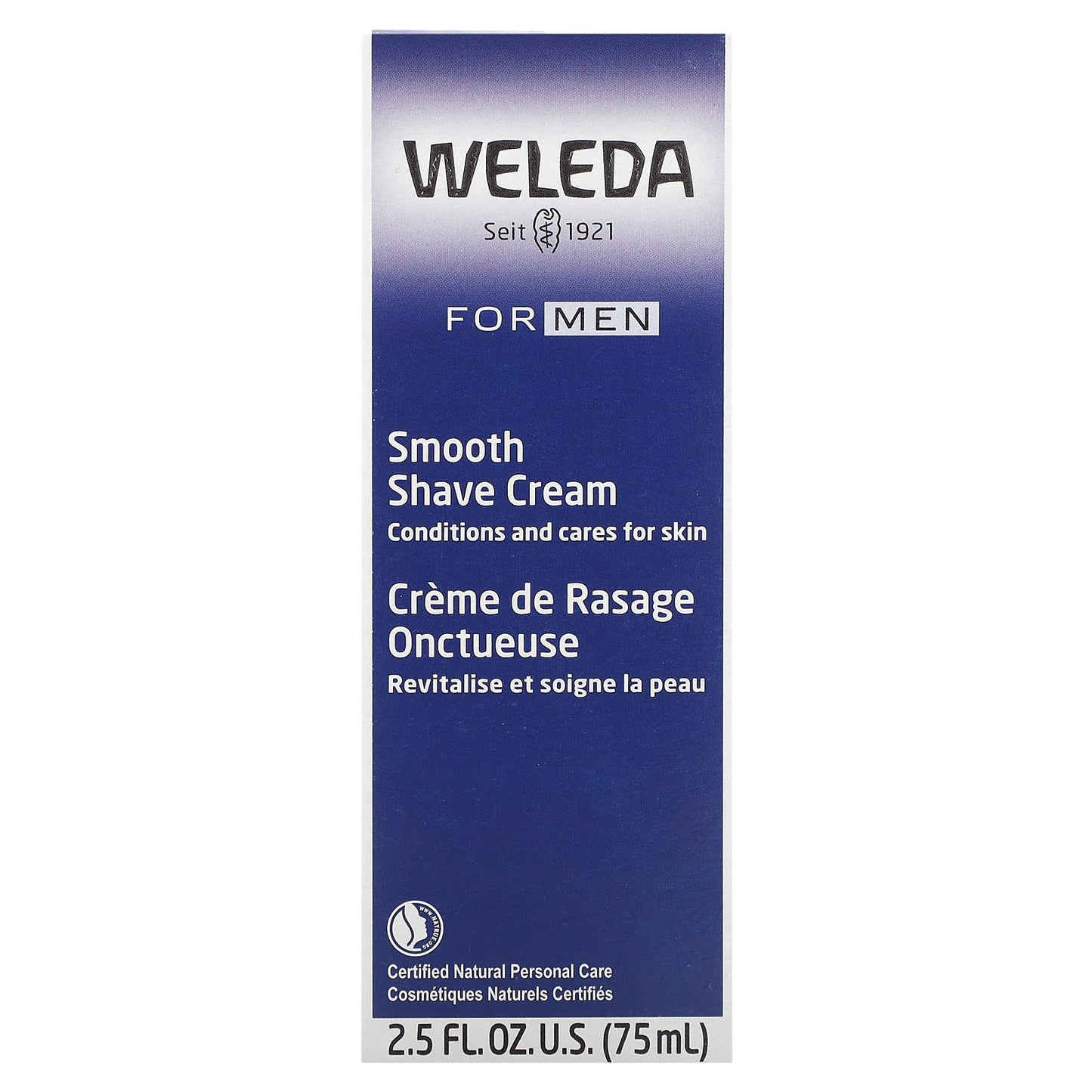 Weleda, For Men, Smooth Shave Cream, 2.5 fl oz (75 ml) - Image 2