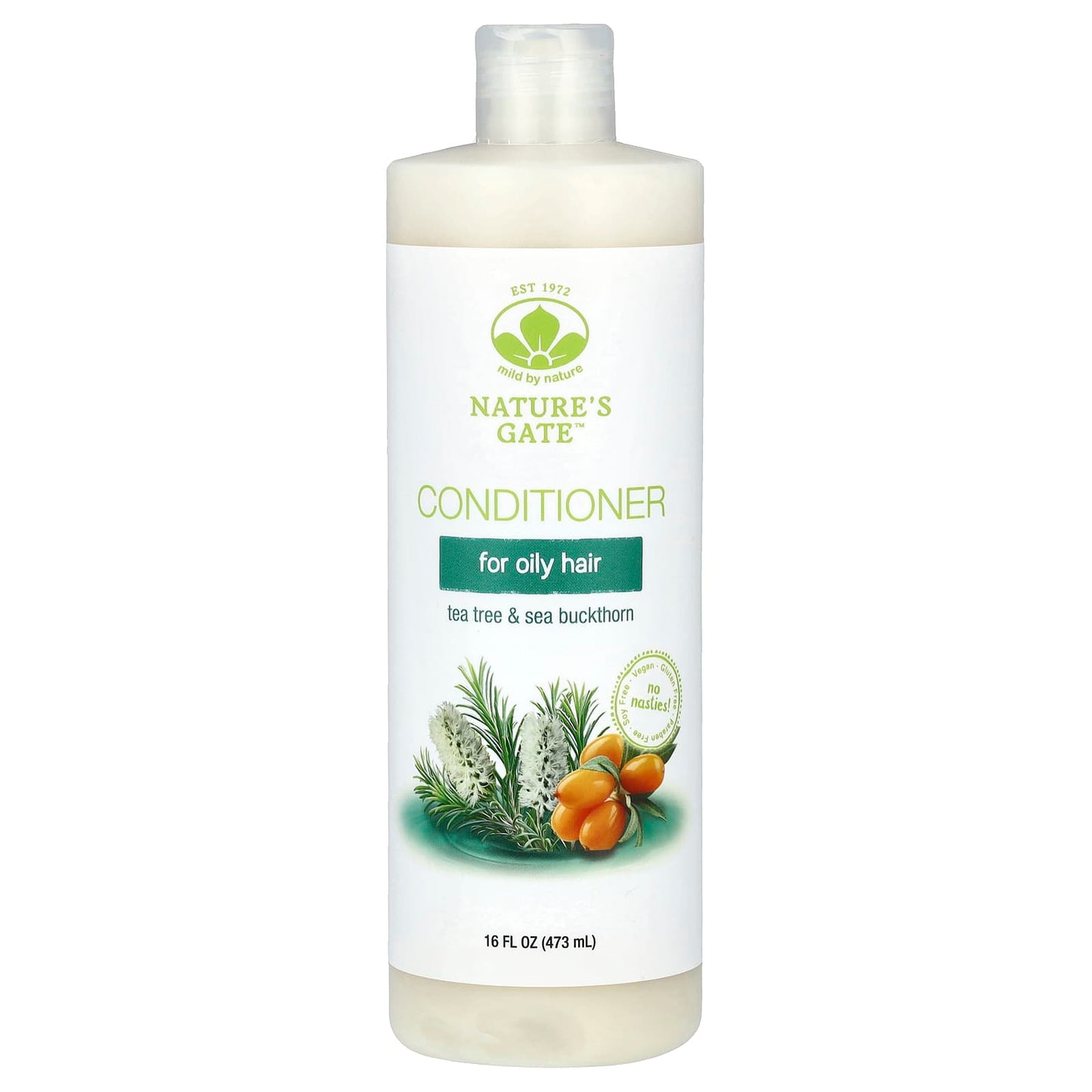 Nature's Gate Tea Tree & Sea Buckthorn Conditioner for Oily Hair - Image 1