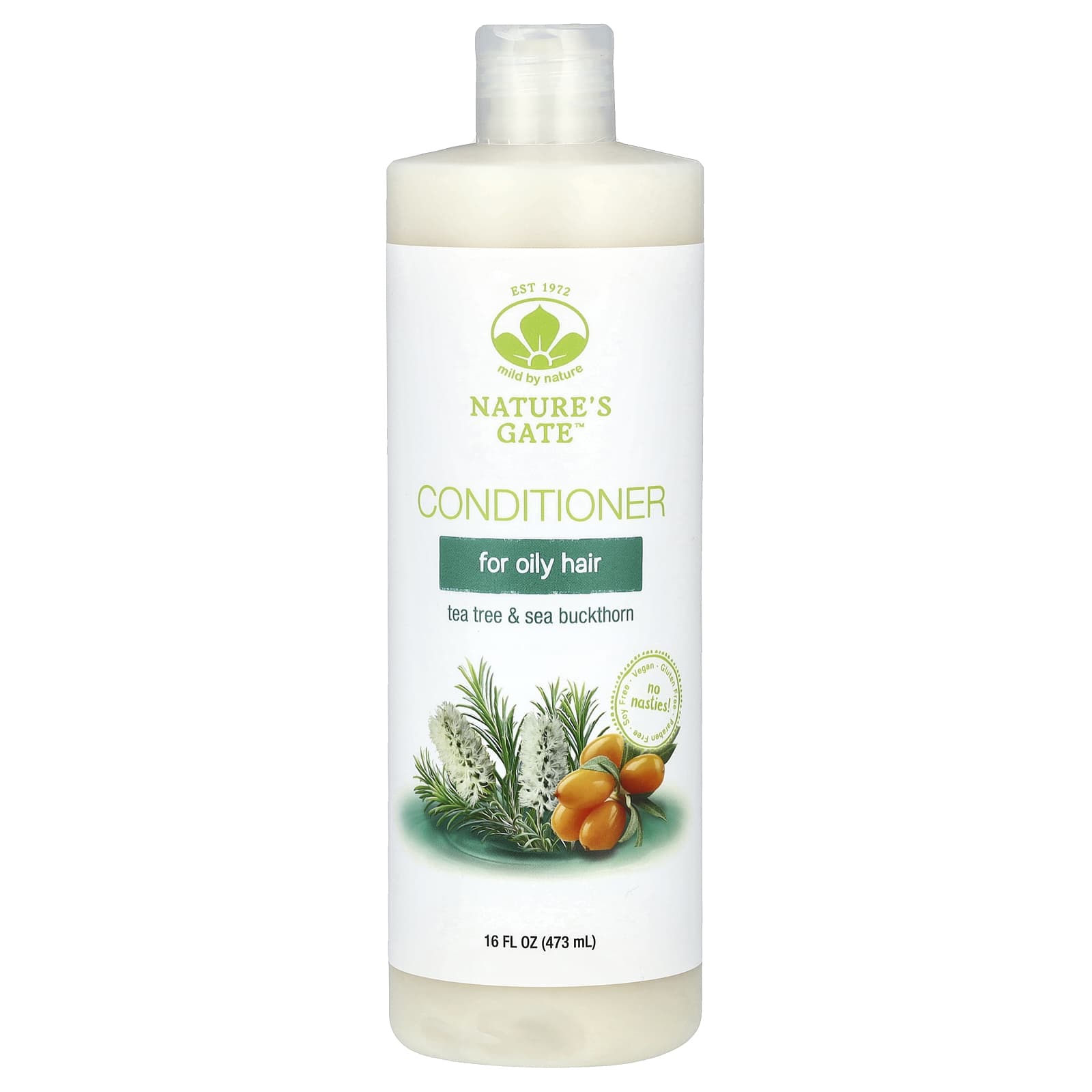 Nature's Gate Tea Tree & Sea Buckthorn Conditioner for Oily Hair - Image 1