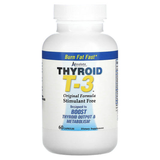 Boost Metabolism with Thyroid T-3, Stimulant-Free Capsules - Image 1