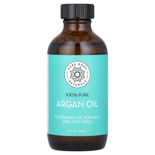 Pure Body Naturals, Argan Oil, 4 fl oz (118 ml) - Image 1