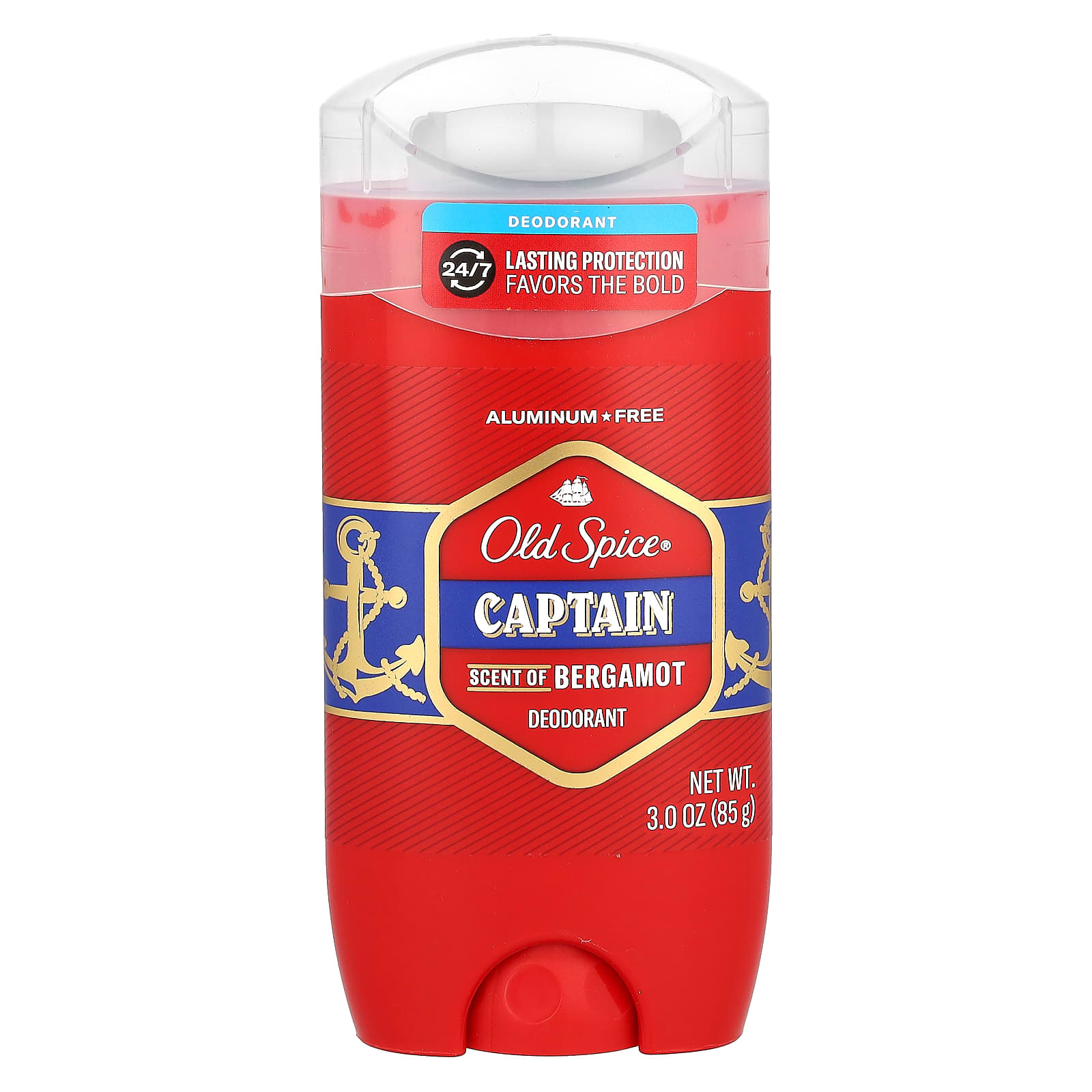 Old Spice, Deodorant, Captain, Bergamot, 3 oz (85 g) - Image 1