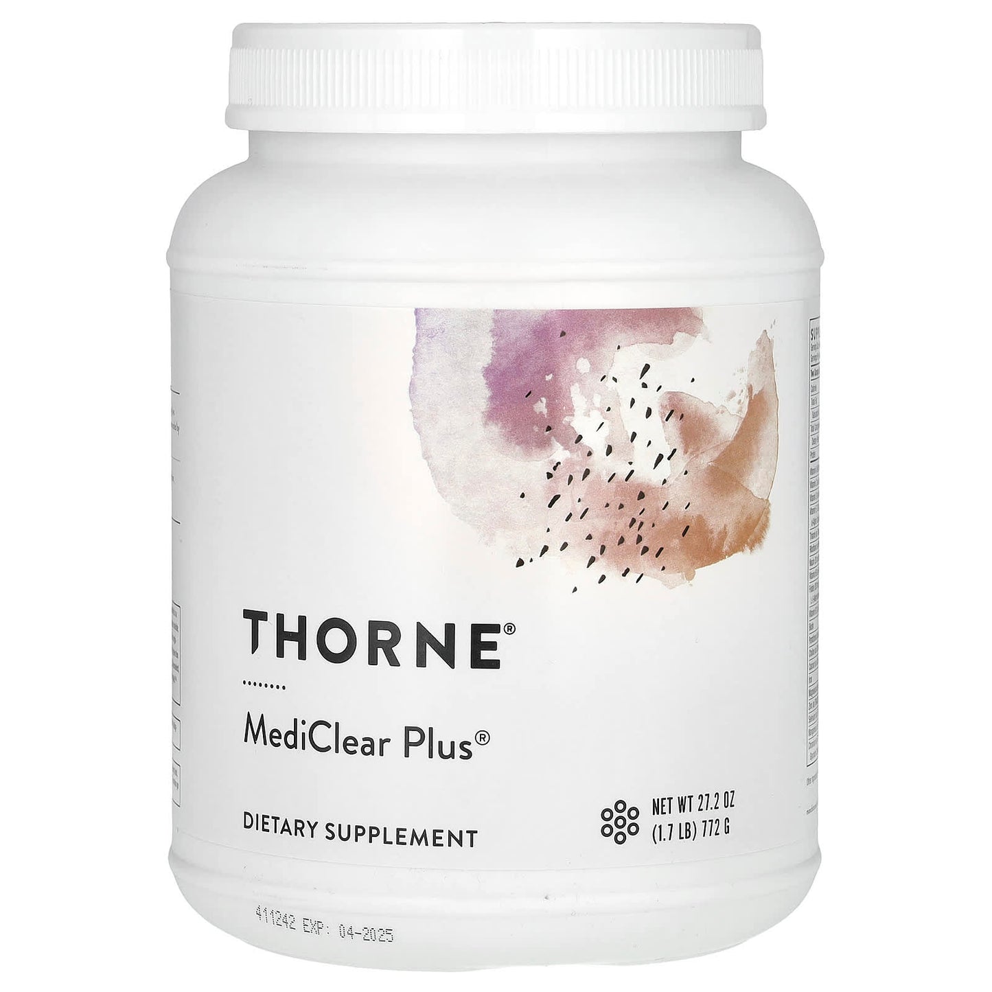 Thorne, MediClear Plus, 27.2 oz (772 g) - Image 1