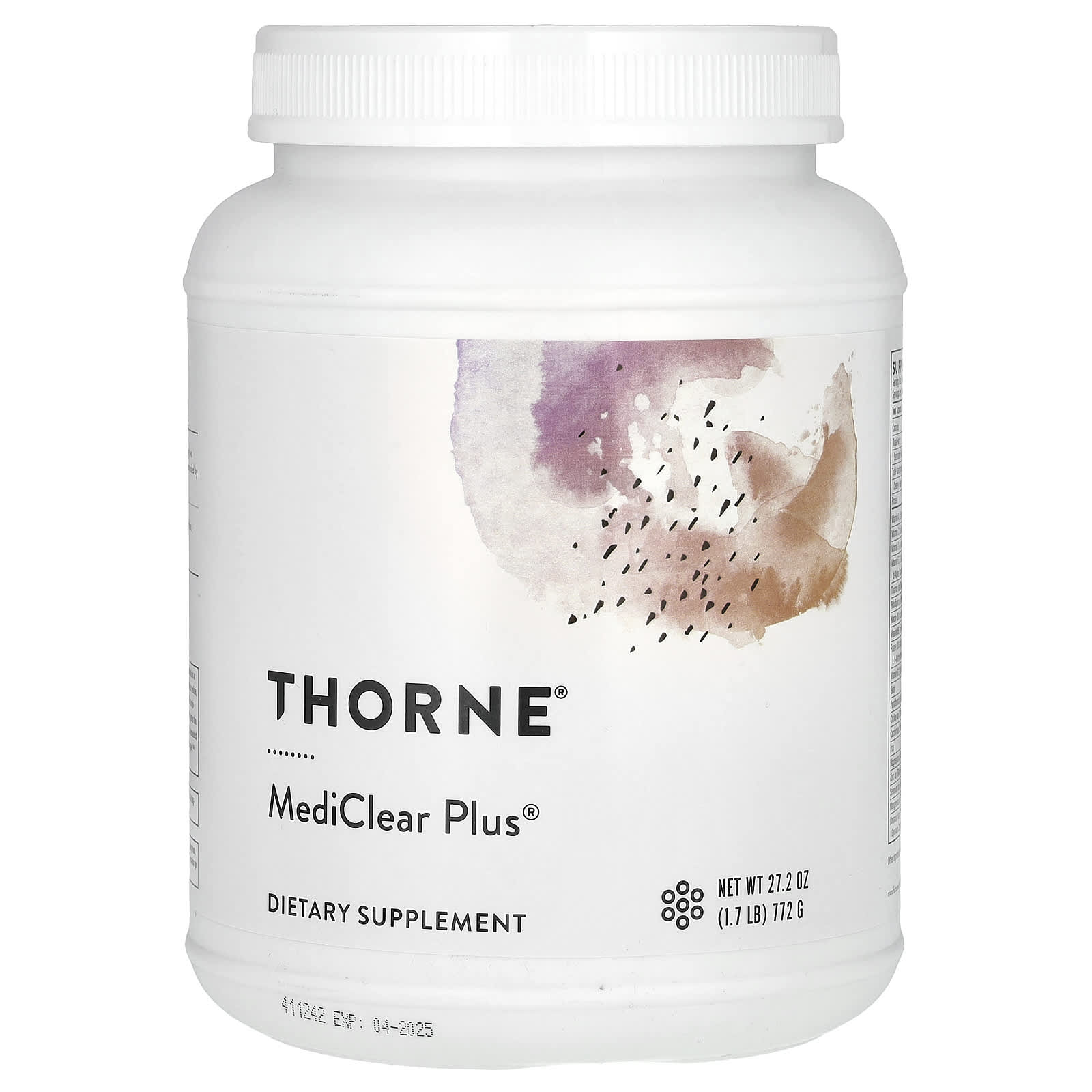 Thorne, MediClear Plus, 27.2 oz (772 g) - Image 1