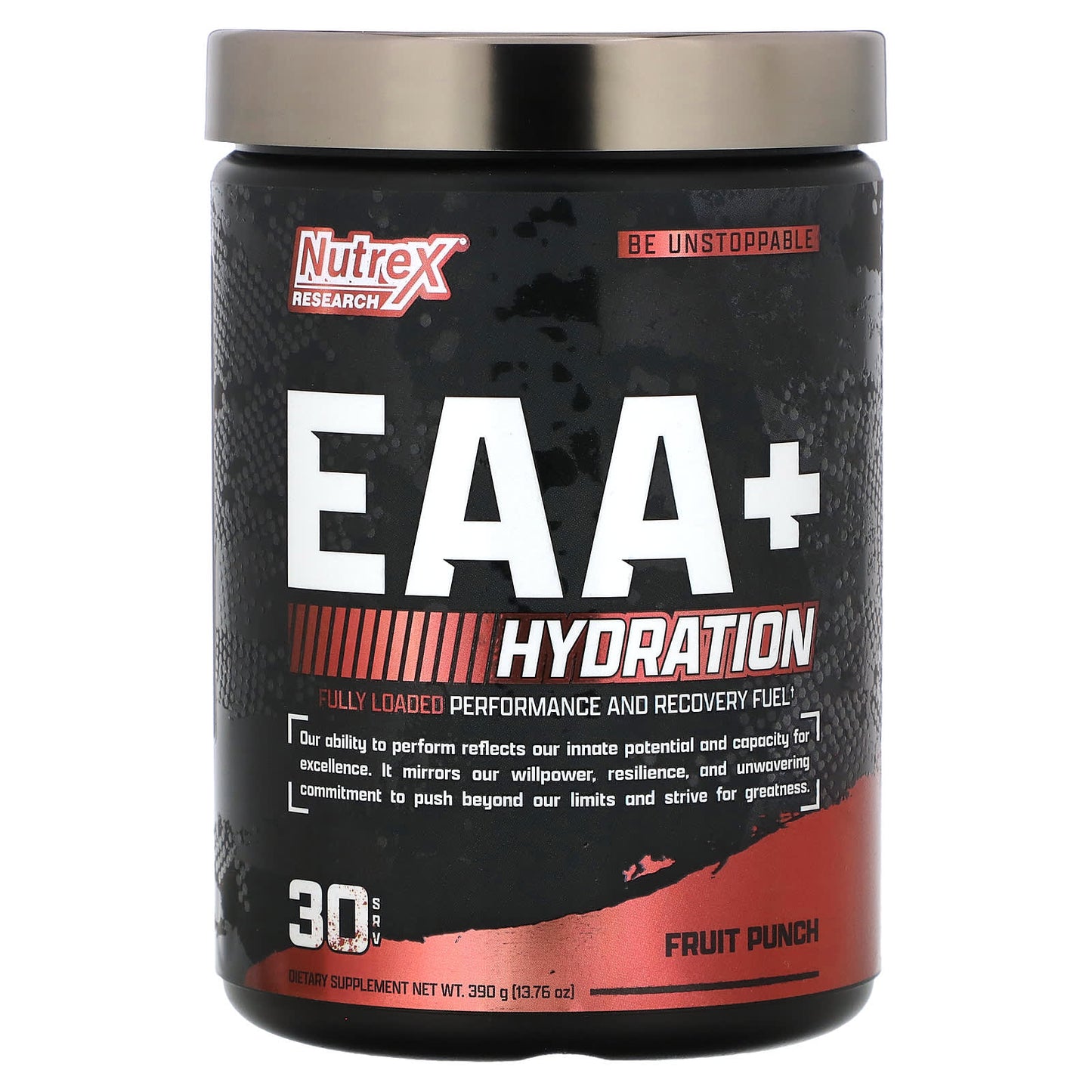 Nutrex Research, EAA+ Hydration, Fruit Punch, 13.76 oz (390 g) - Image 1