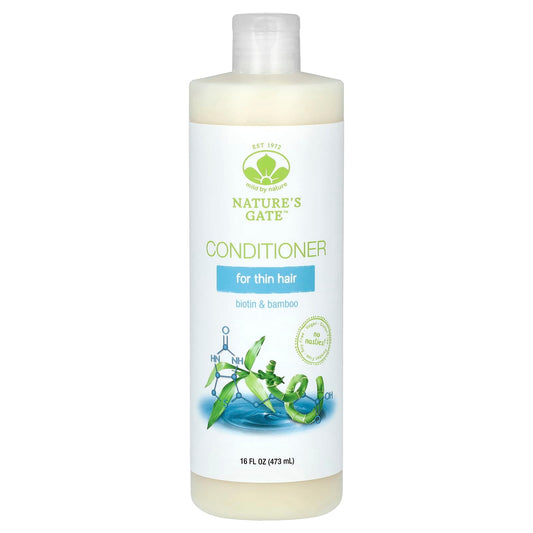 Biotin & Bamboo Conditioner for Thin Hair - Vegan, Cruelty-Free - Image 1