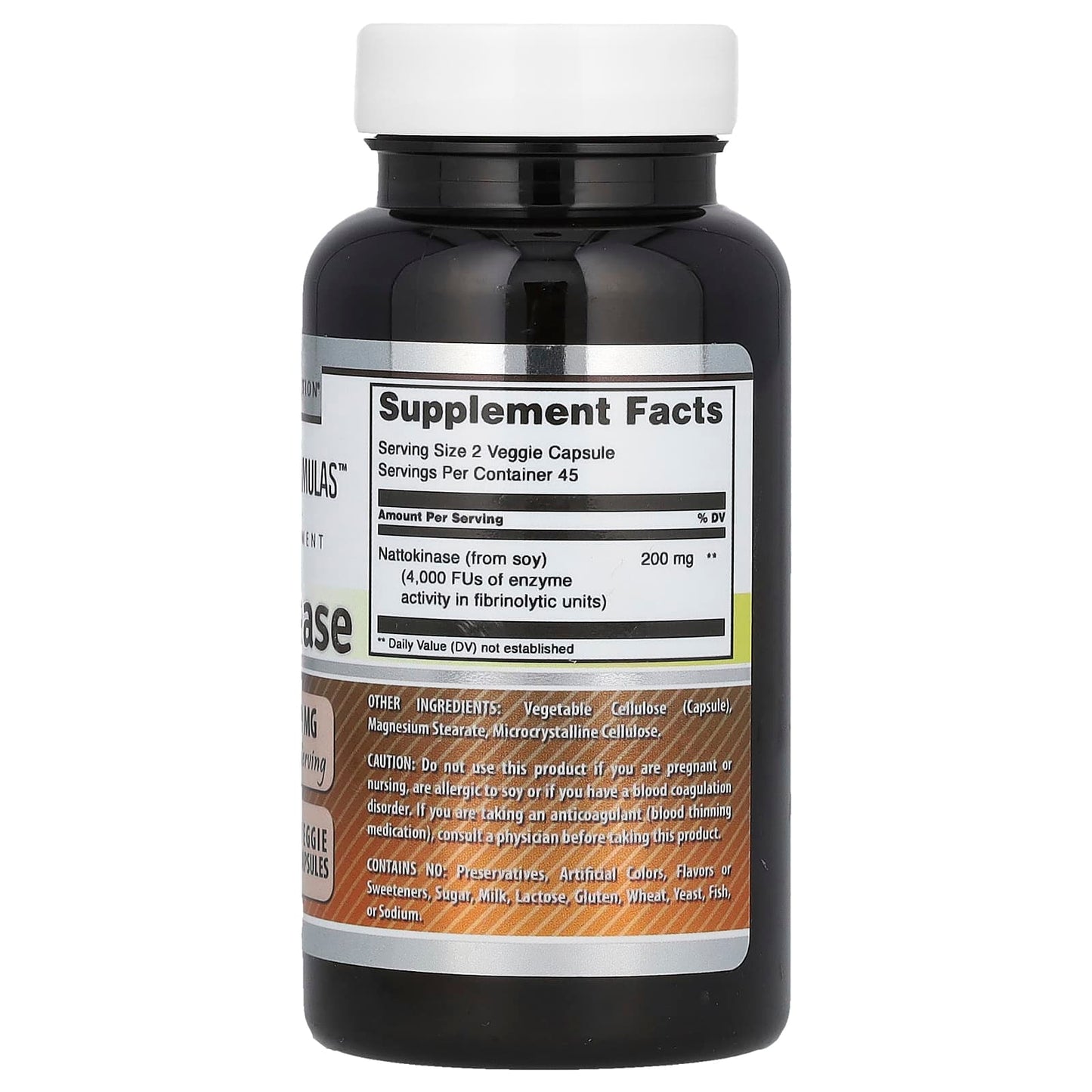 Nattokinase Supplement for Healthy Circulation - 100mg Per Capsule - Image 2
