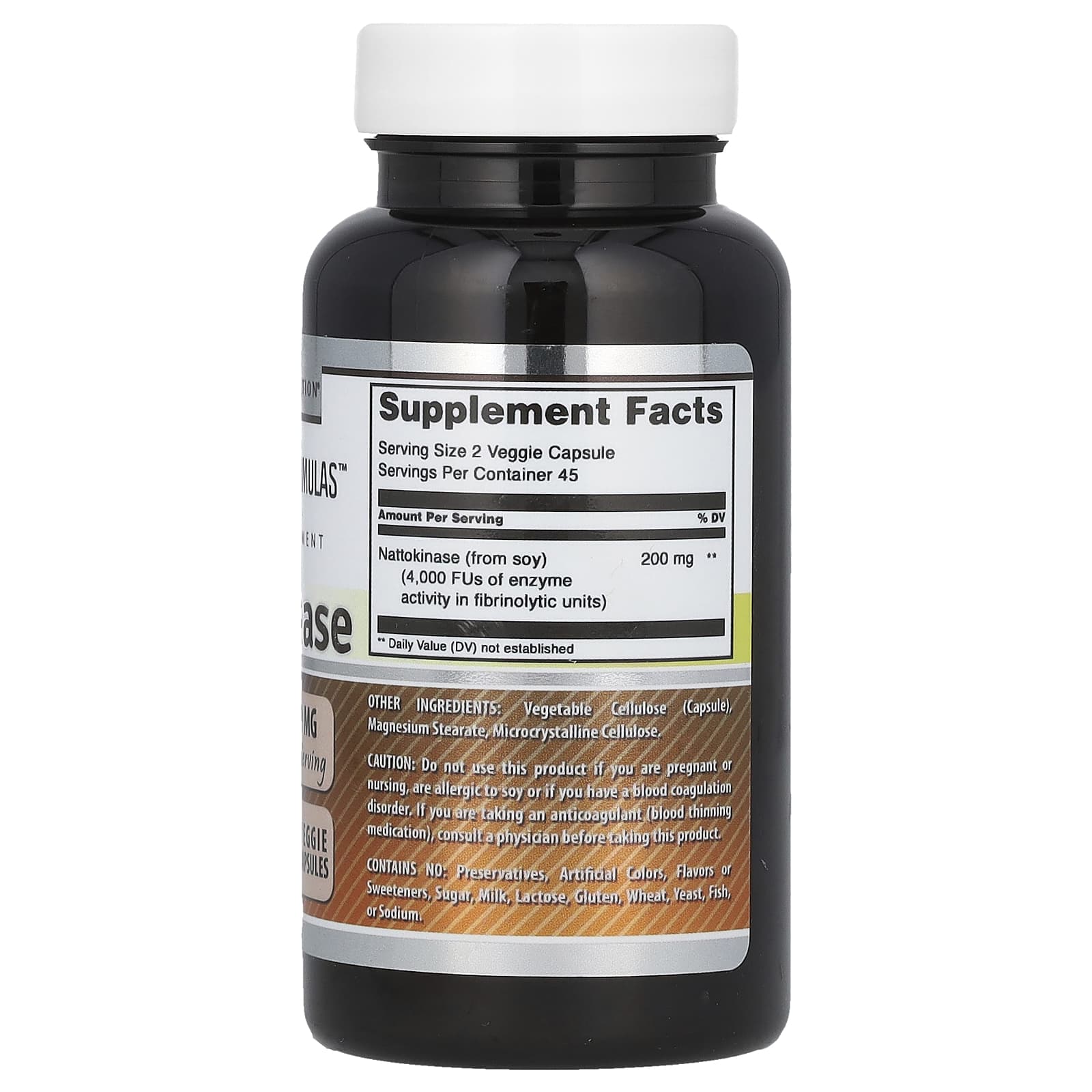 Nattokinase Supplement for Healthy Circulation - 100mg Per Capsule - Image 2