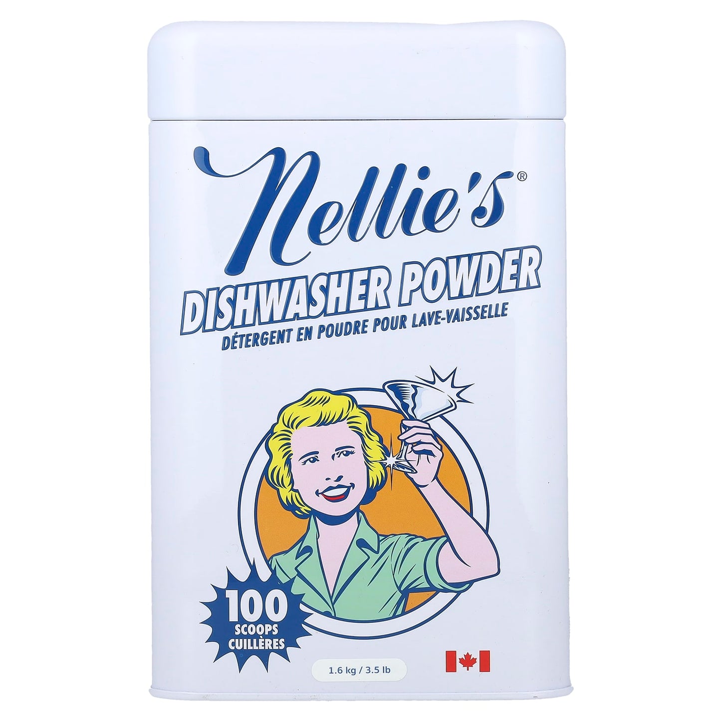 Nellie's, Dishwasher Powder, 3.5 lb (1.6 kg) - Image 1