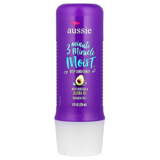Aussie 3 Minute Miracle Moist Deep Conditioner with Avocado & Jojoba Oil - Image 1