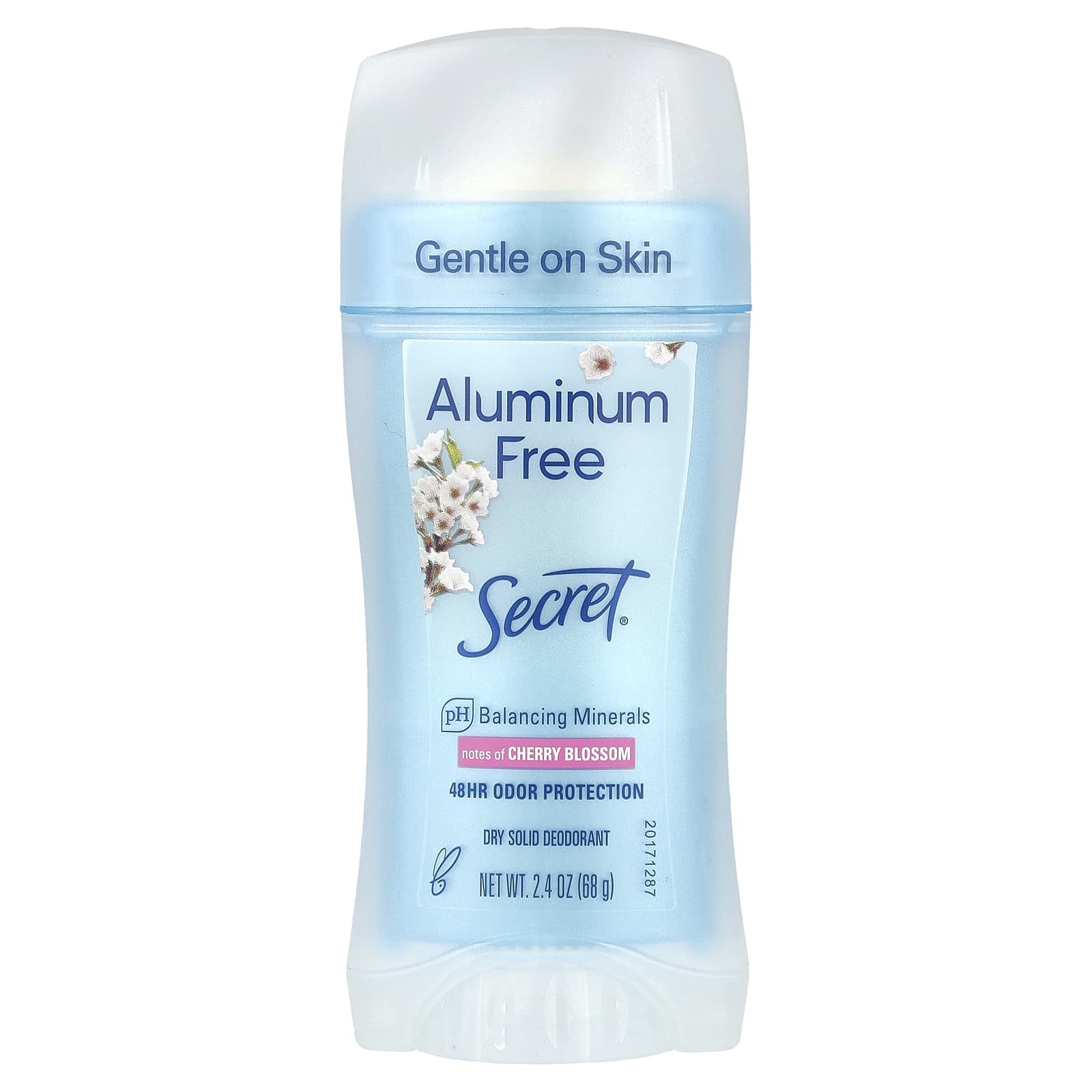 Secret, Dry Solid Deodorant, Cherry Blossom, 2.4 oz (68 g) - Image 1