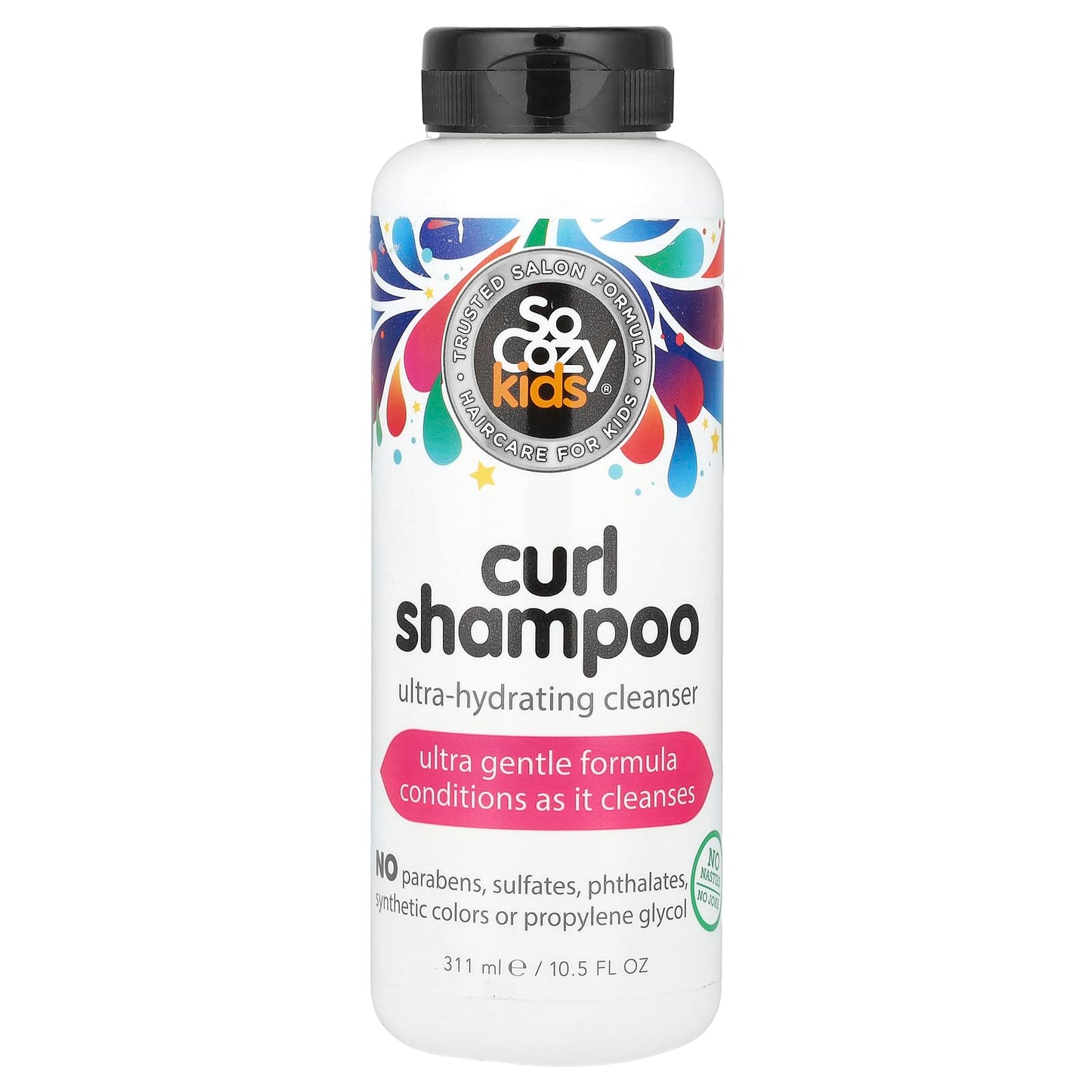 SoCozy, Kids®, Curl Shampoo, Ultra-Hydrating Cleanser, 10.5 fl oz (311 ml) - Image 1