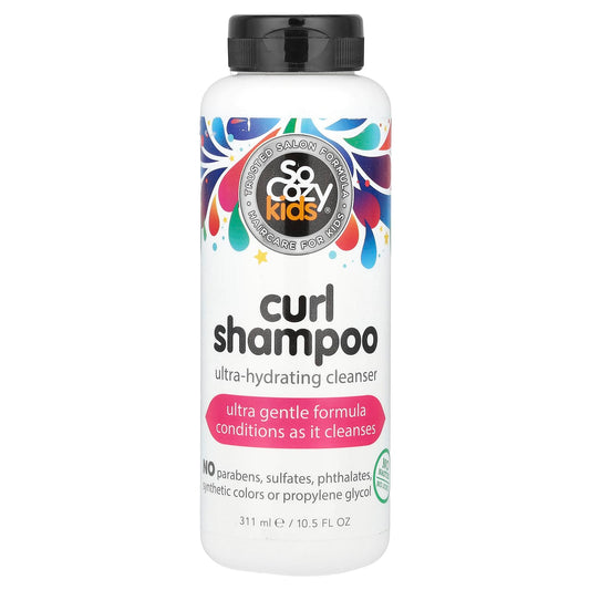 SoCozy, Kids®, Curl Shampoo, Ultra-Hydrating Cleanser, 10.5 fl oz (311 ml) - Image 1