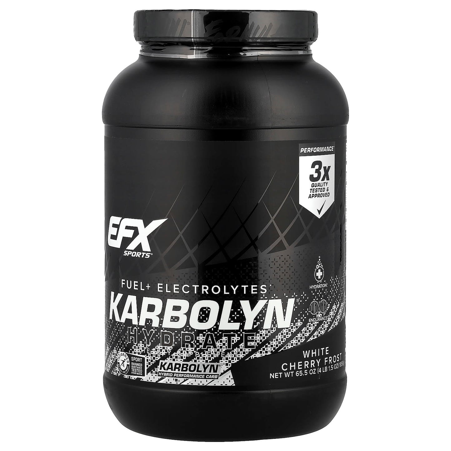 EFX Sports Karbolyn Hydrate White Cherry Frost Performance Fuel - Image 1
