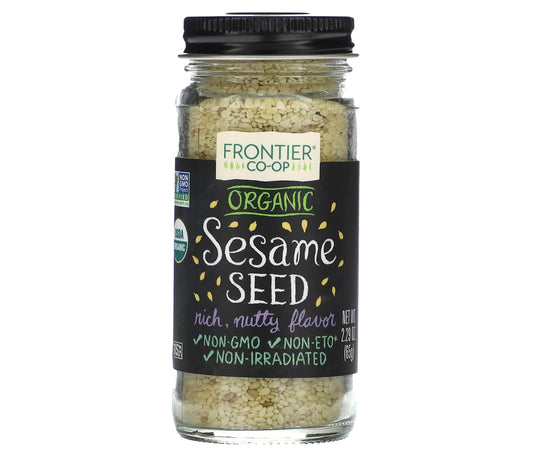 Organic Sesame Seeds by Frontier Co-op - 2.29 oz (65g) - Image 1